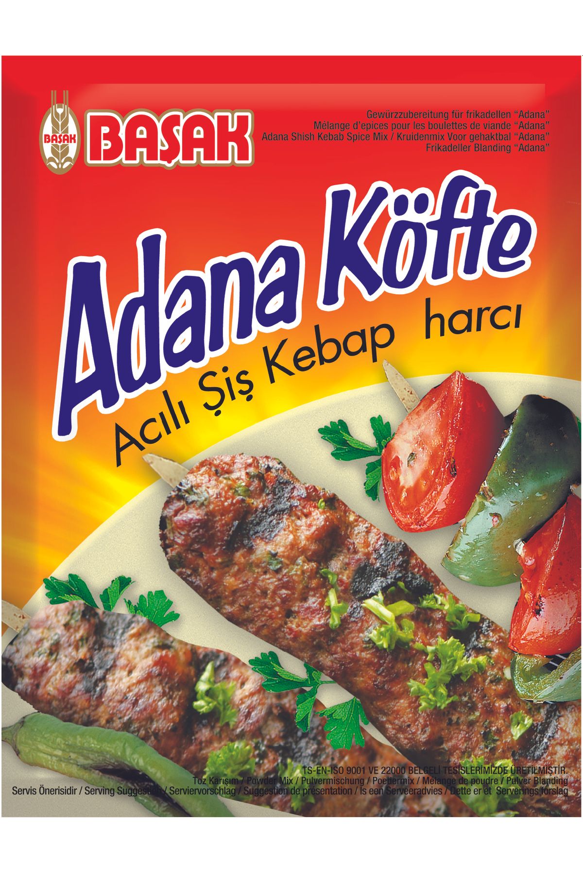 BAŞAK adana köfte harcı 65 gr. x 12 adet