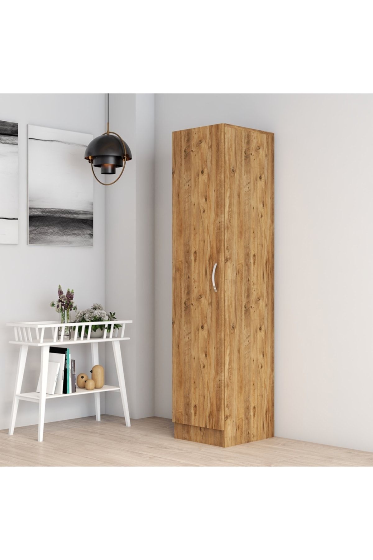 Tanmob 1 Kapılı Gardrop Çam- Grd0302