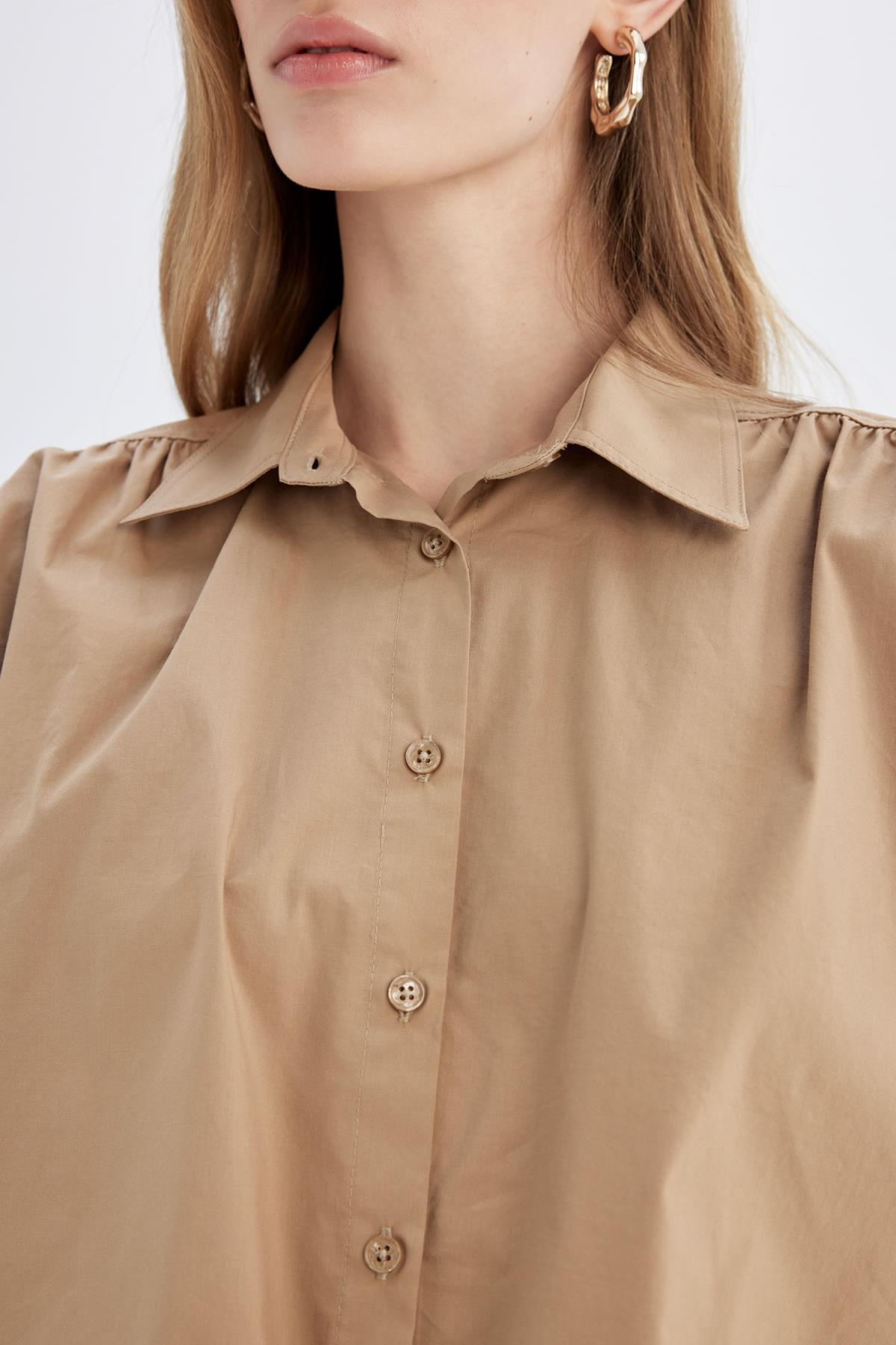 شومیز زنانه دفاکتو | D1200AX24SM Defacto - Image 5