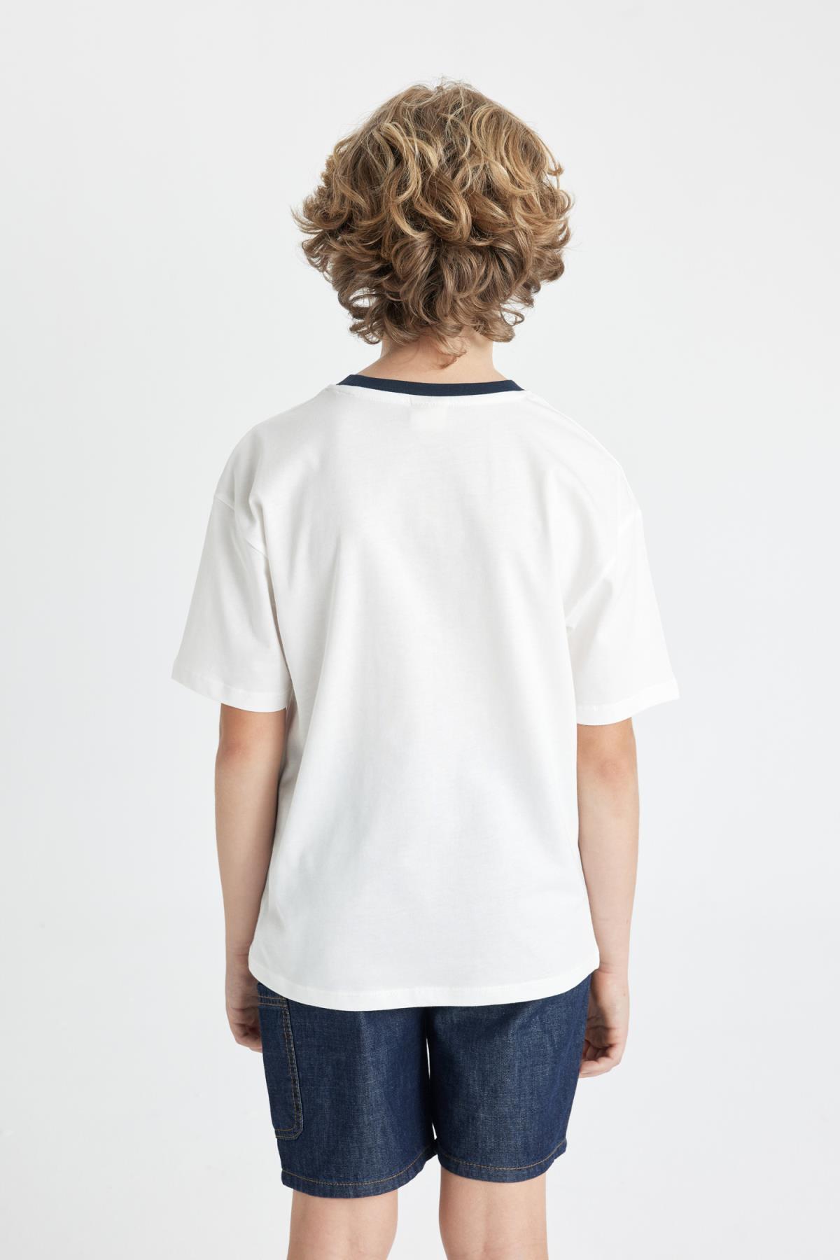 تی شرت پسرانه دفاکتو | C4904A824HS Defacto - Image 6