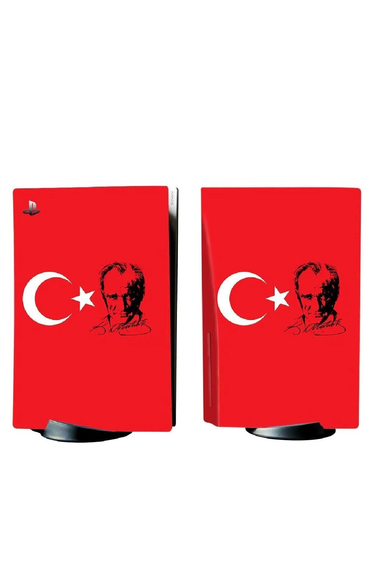Mustafa Kemal Atatürk Playstation 5 Standart Disk Edition Sticker Kaplama Seti