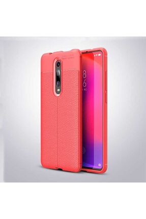 halkhouse Xiaomi Mi 9T Kılıf Kamera Koruyuculu Niss Deri Görünümlü Silikon Kapak