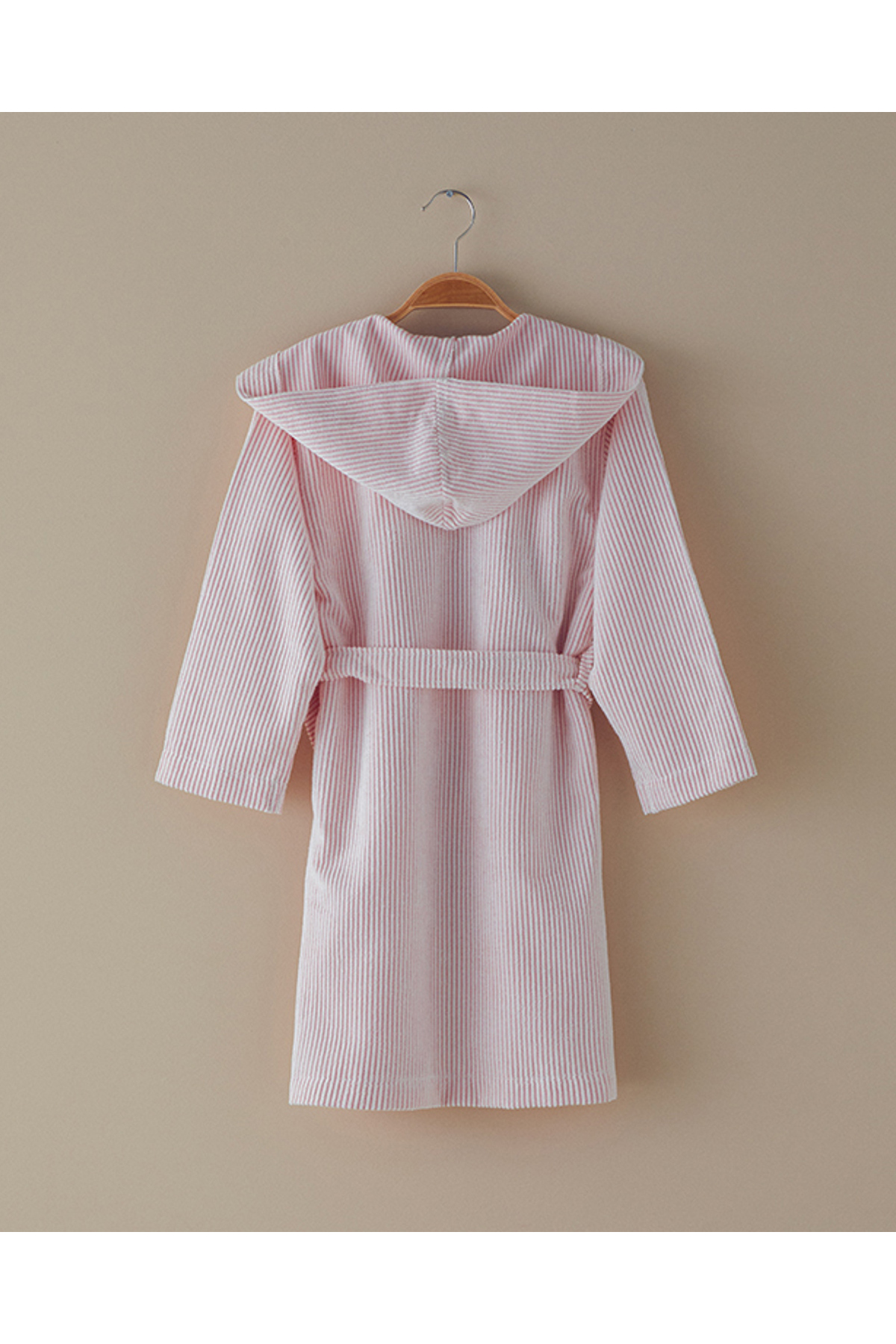 English Home %100 Pamuklu Çocuk Bornoz Pembe fotoğrafı 2 (önizleme)