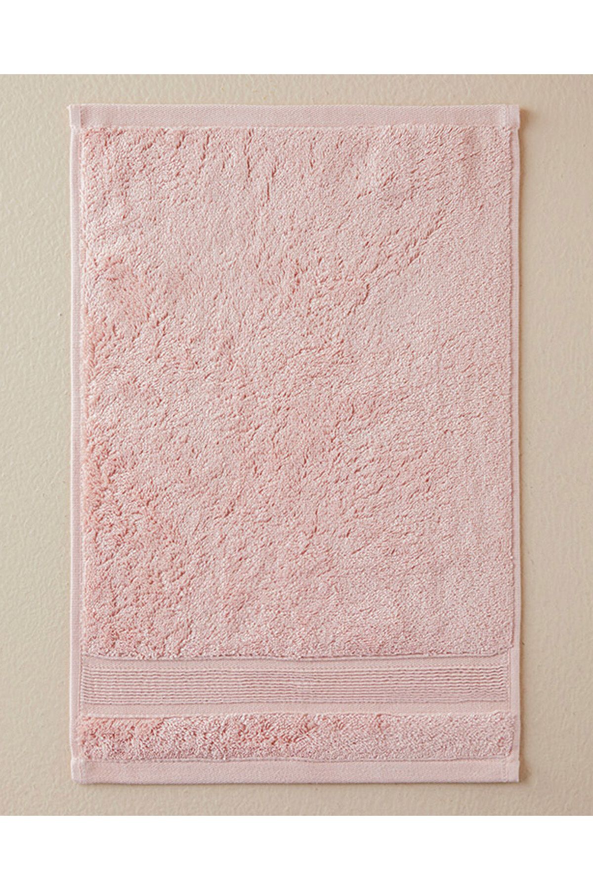 trendymr Home Poffy Soft-Premium Pamuklu El Havlusu 30x45 cm Pembe Life 1021572