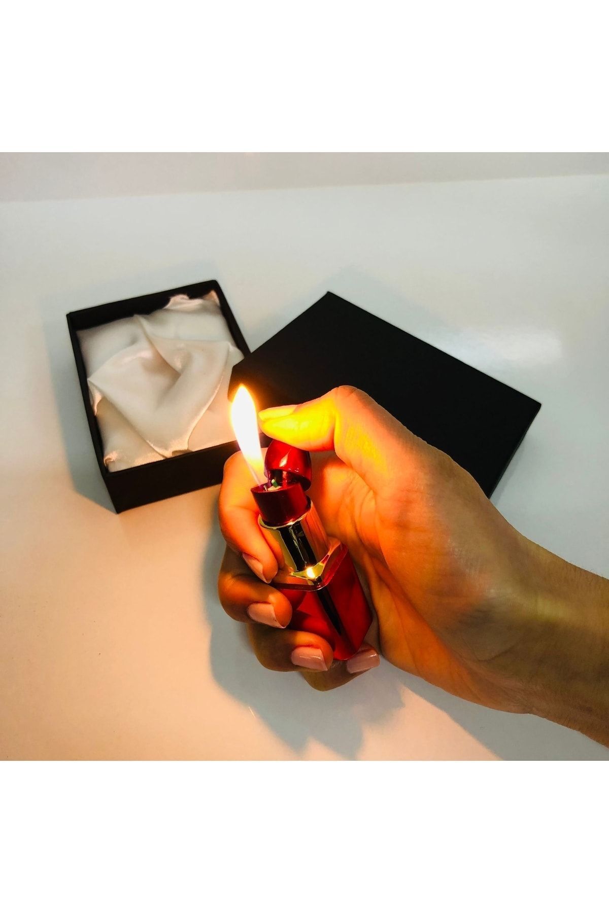 Ruj Modeli Gazlı Alevli Çakmak Hediye - 3