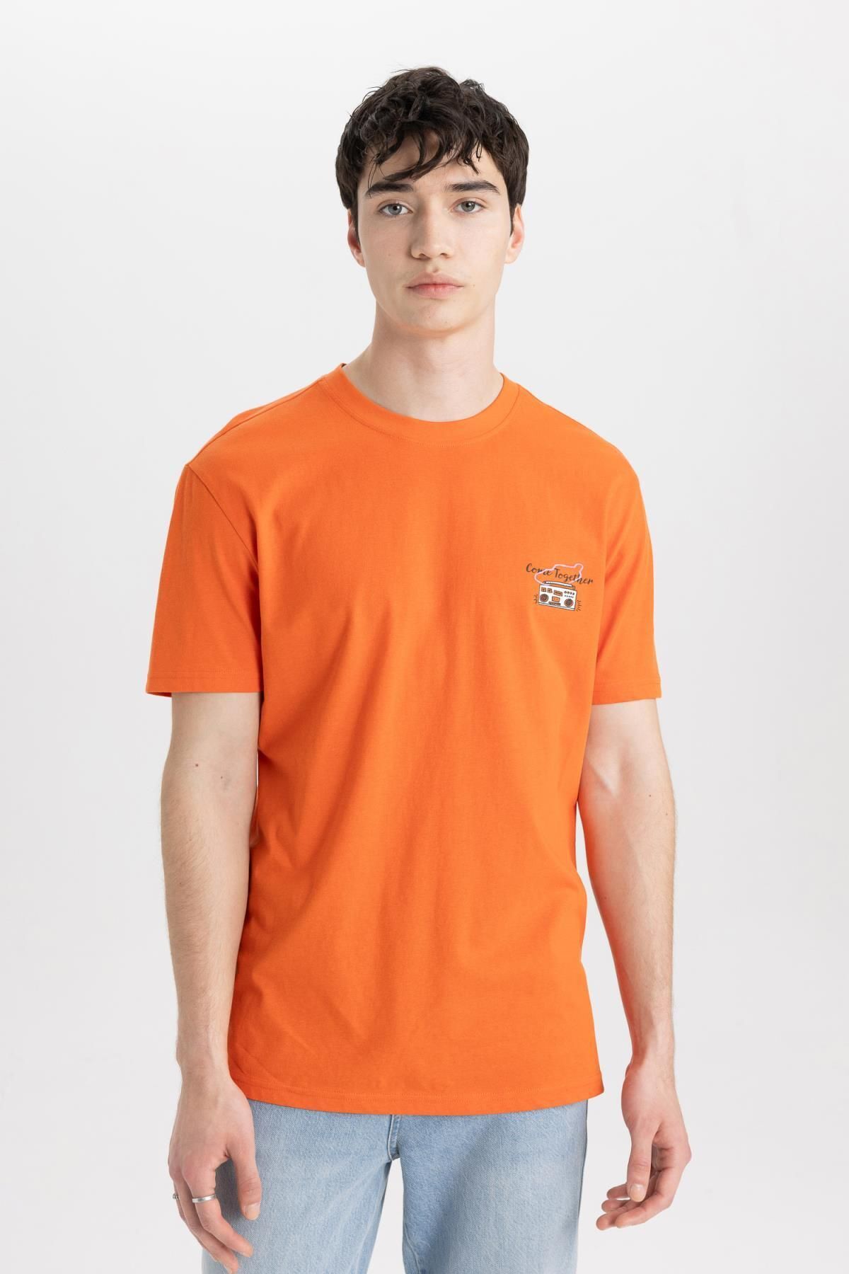 تی شرت مردانه دفاکتو | C2130AX24SM Defacto - Image 4