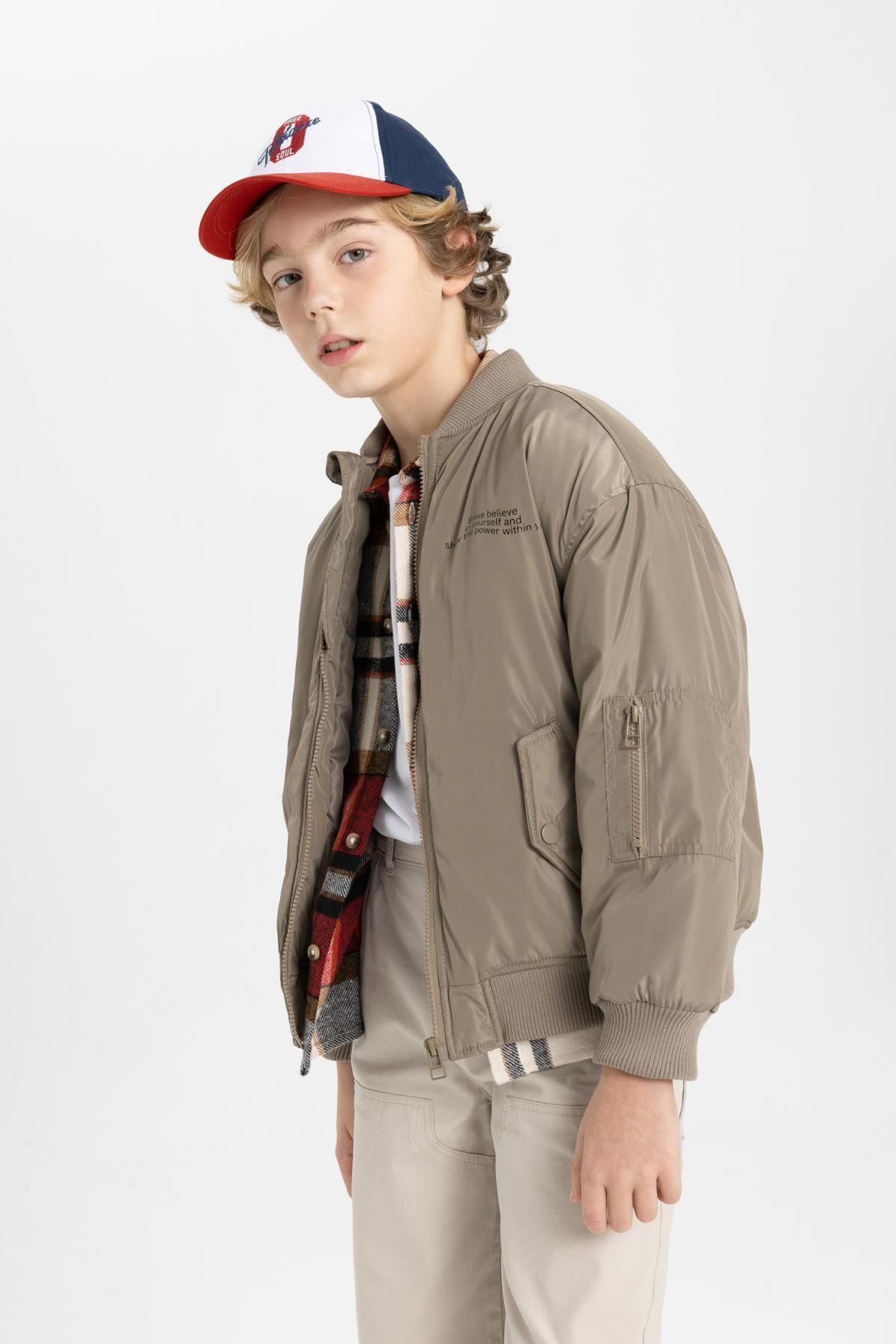 کاپشن پسرانه دفاکتو | B1838A824SP Defacto - Image 3