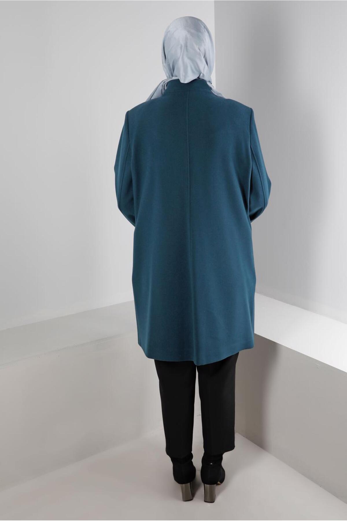 پالتو زنانه برند آلوینا Alvina اصل 23KKBN0090278 - تصویر 4