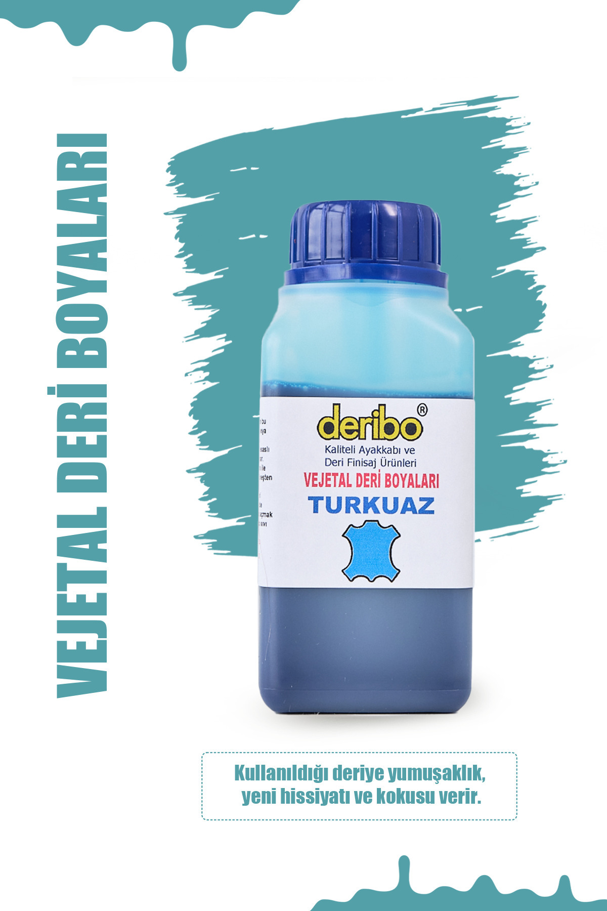 Vegetal Vaketa Leather Dye. 200ml