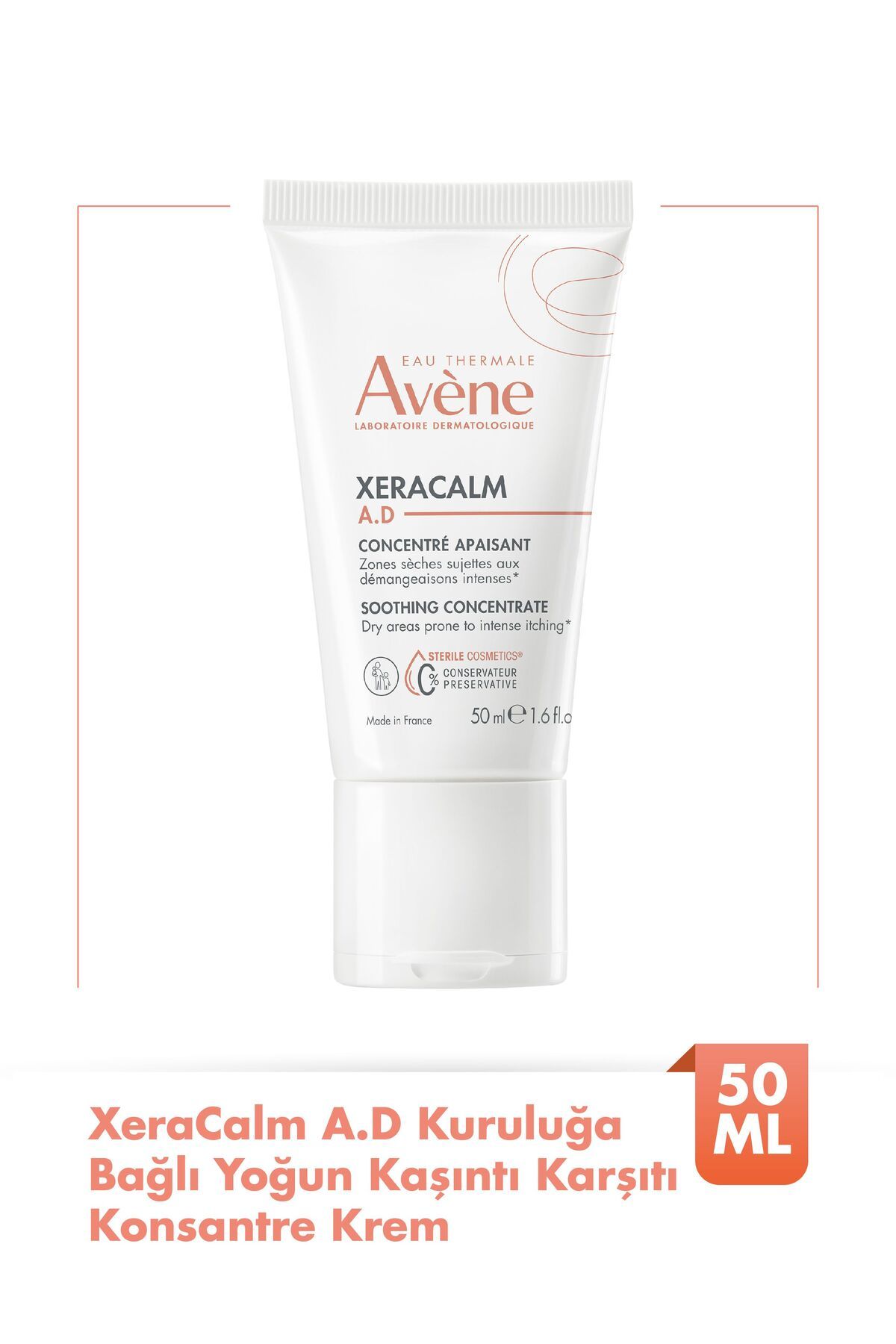 Avene Xeracalm A.d. Soothing Concentrate 50 ml 3282770389890
