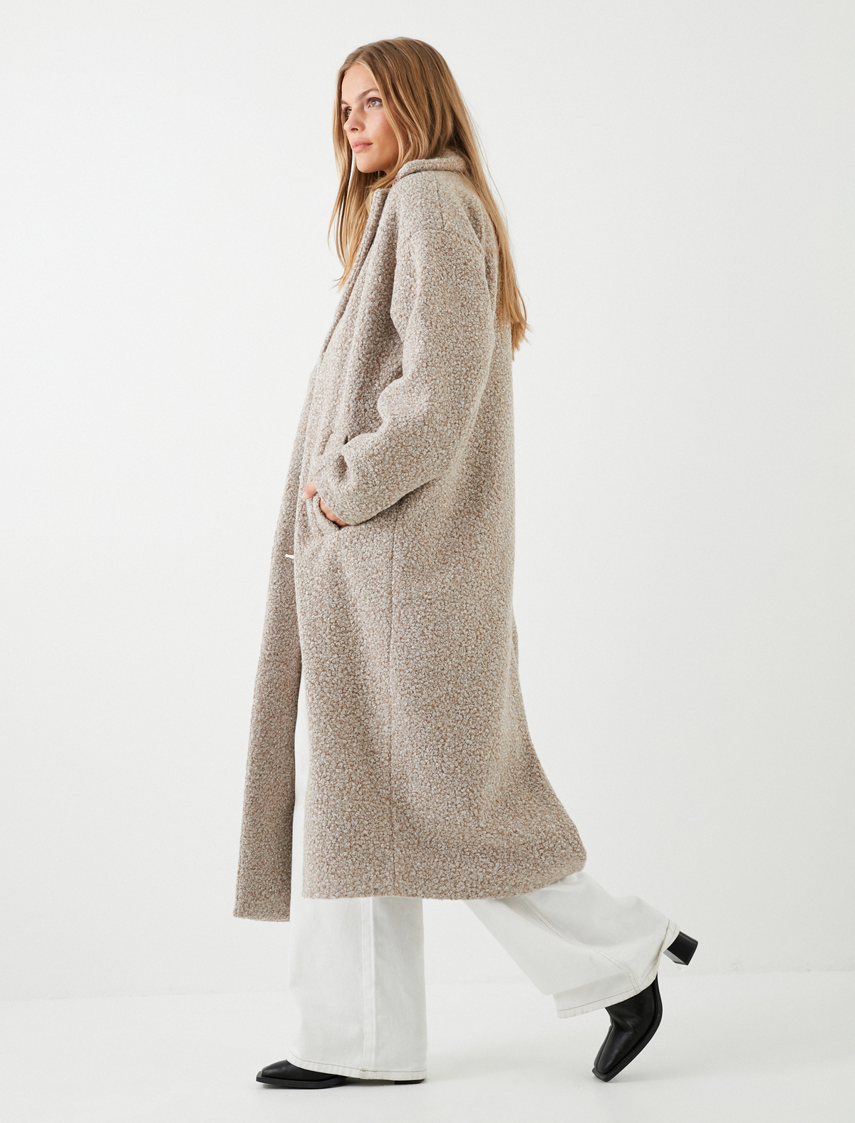 Women's Mink Melange Coat