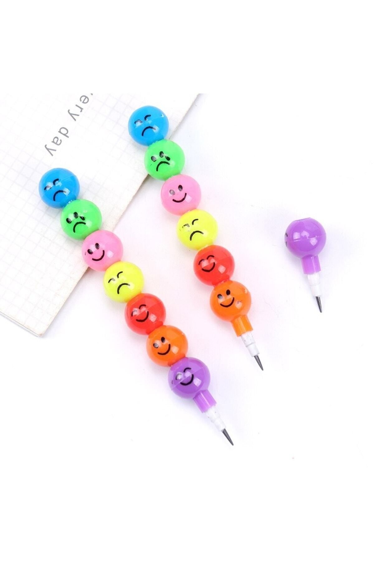 Emoji Yumurtlayan Kurşun Kalem 4 Adet