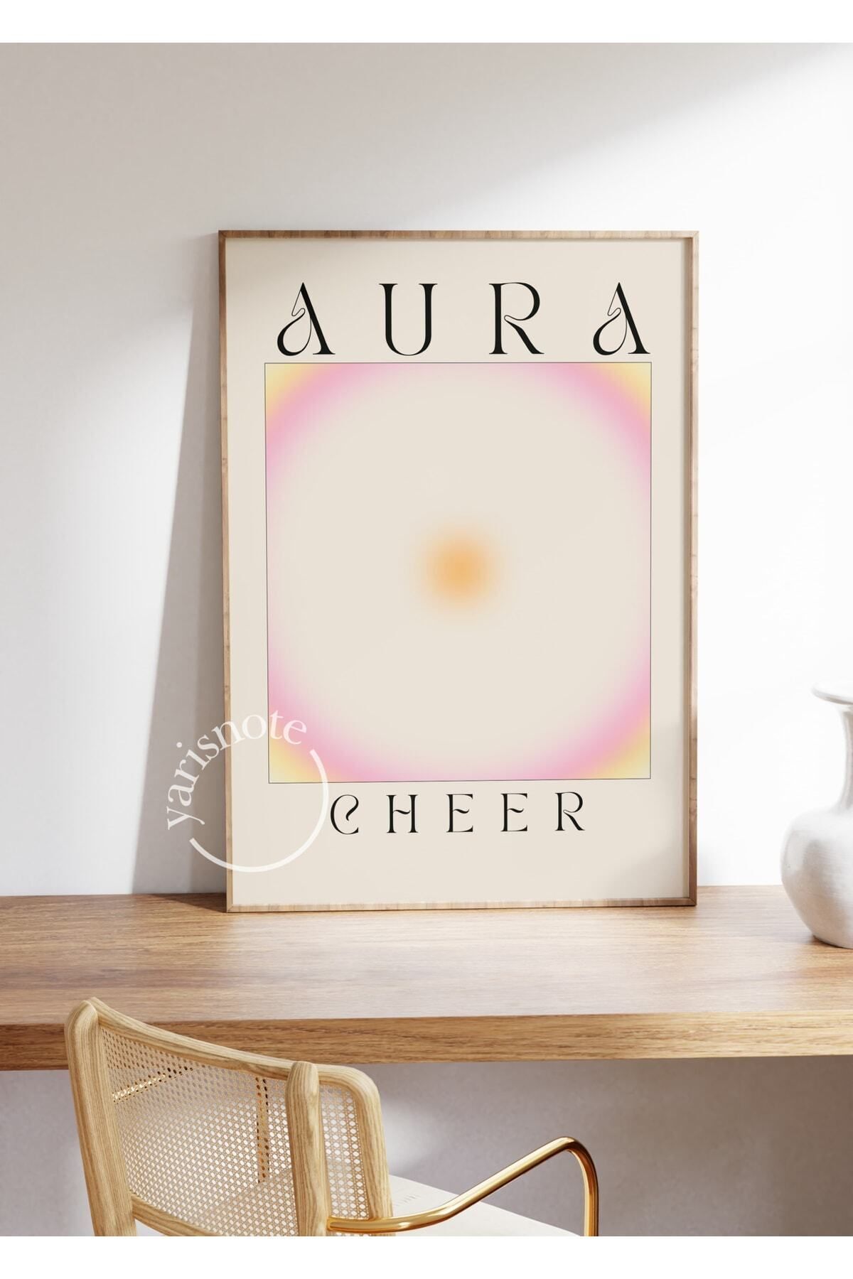 Yaris Note-Aura Cheer - Frameless Poster Design 4