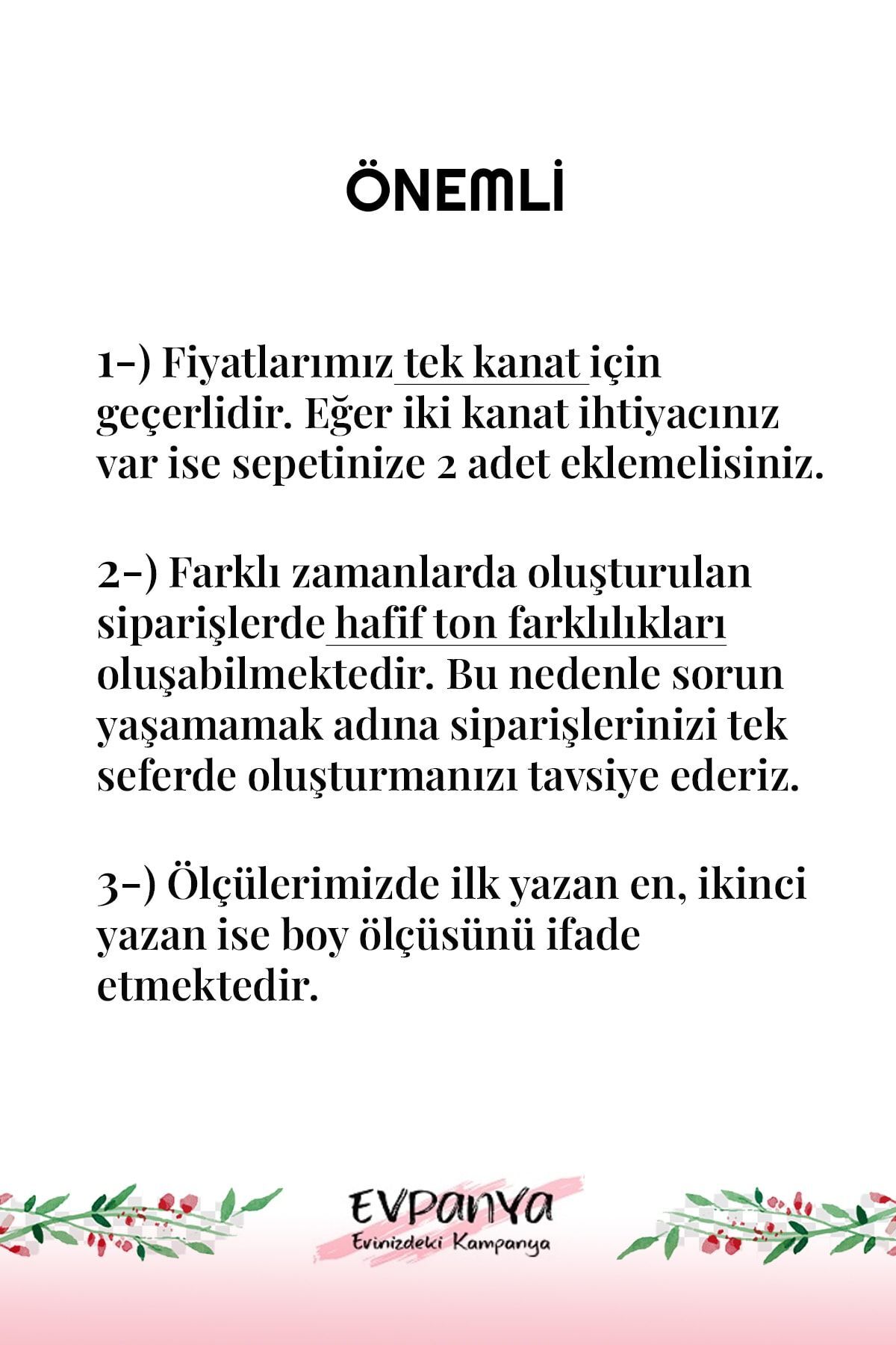 Evpanya Çiçekli Gökkuşağı Desenli Çocuk Odası Fon Perde Tek Kanat Fiyatlandırma fotoğrafı 4 (önizleme)