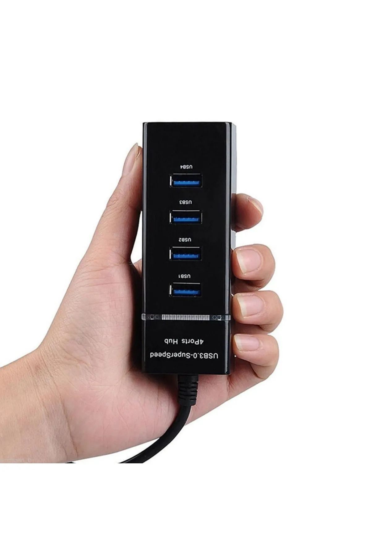 3.0 USB Çoğaltıcı 4 Port Yüksek Hızlı USB HUB Çoklayıcı Tüm Cihazlarla Uyumlu - 2
