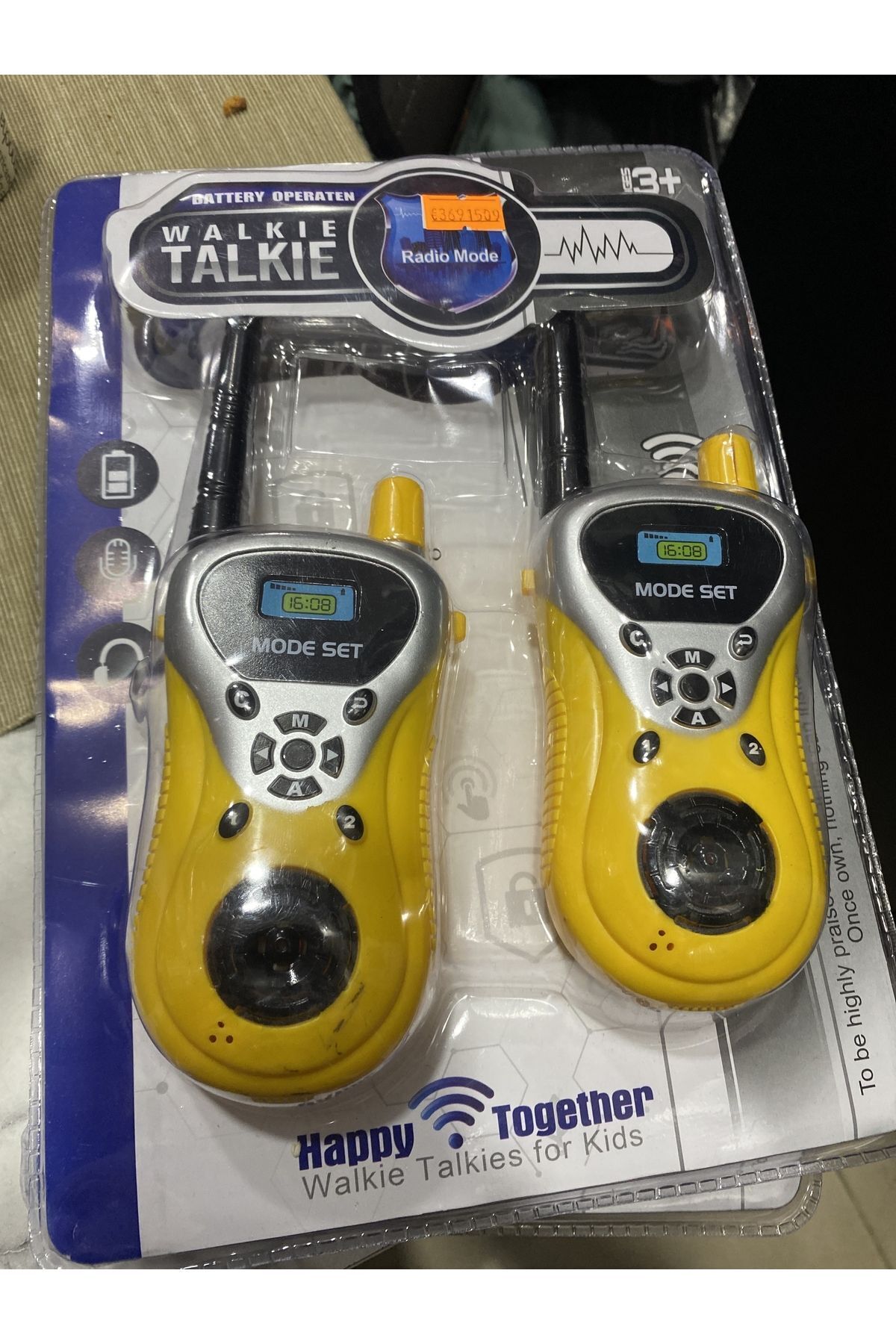 liss çarşı Battery Operaten Radio Mode Telsiz Cocuklar İçin +3-15 Yaş fotoğrafı 4 (önizleme)