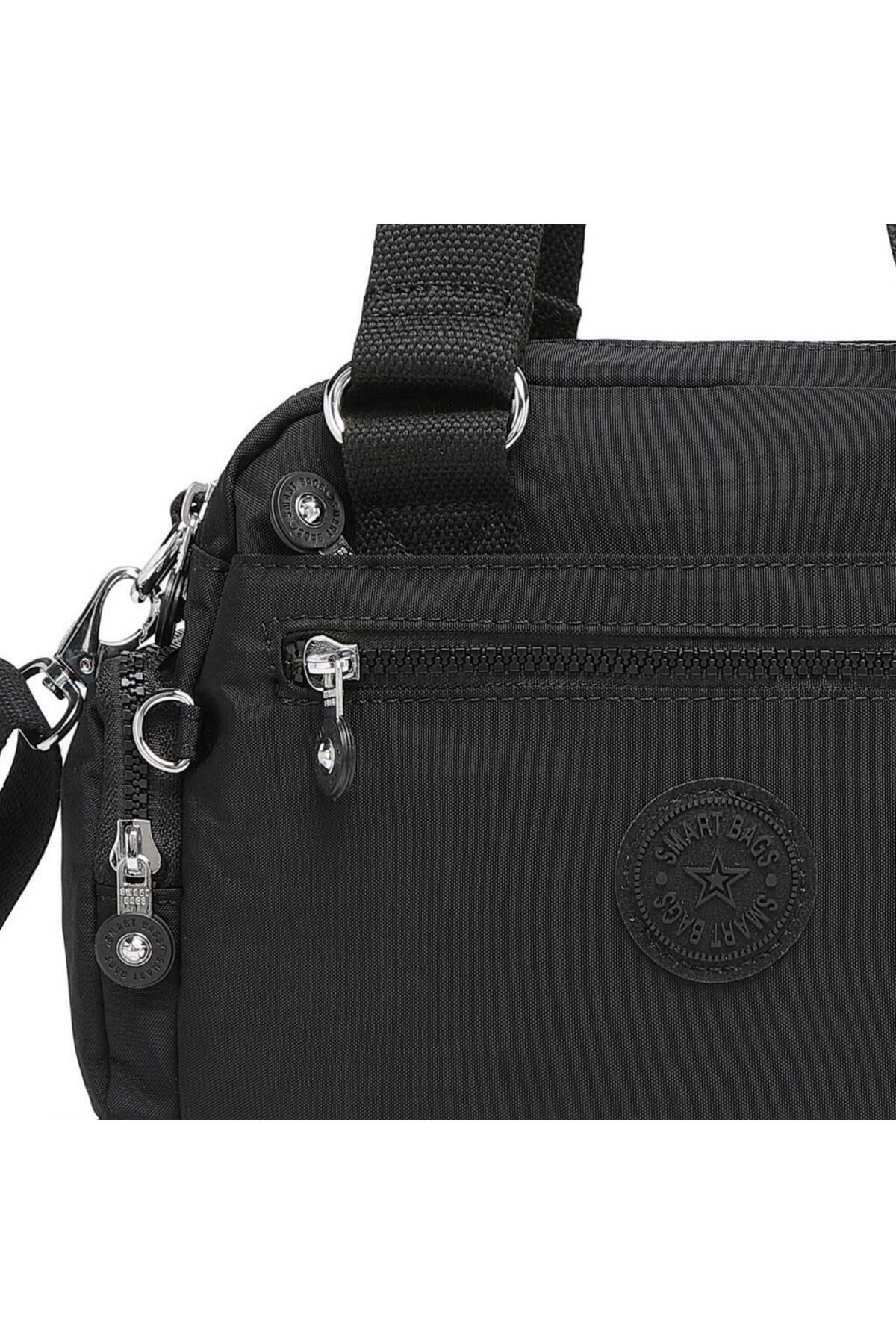 Smart Bags Krinkıl Omuz Çantası - Siyah