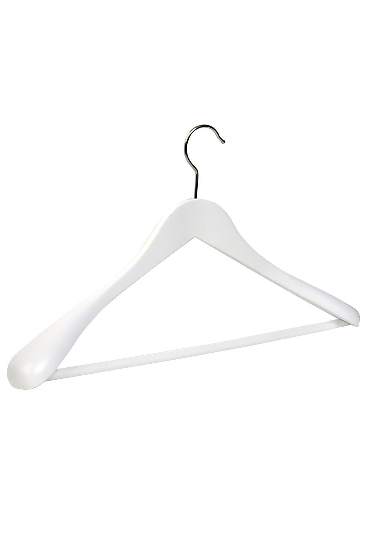 NYN Costum Din Lemn Alb - Cu Bară Pentru Haine - One Size