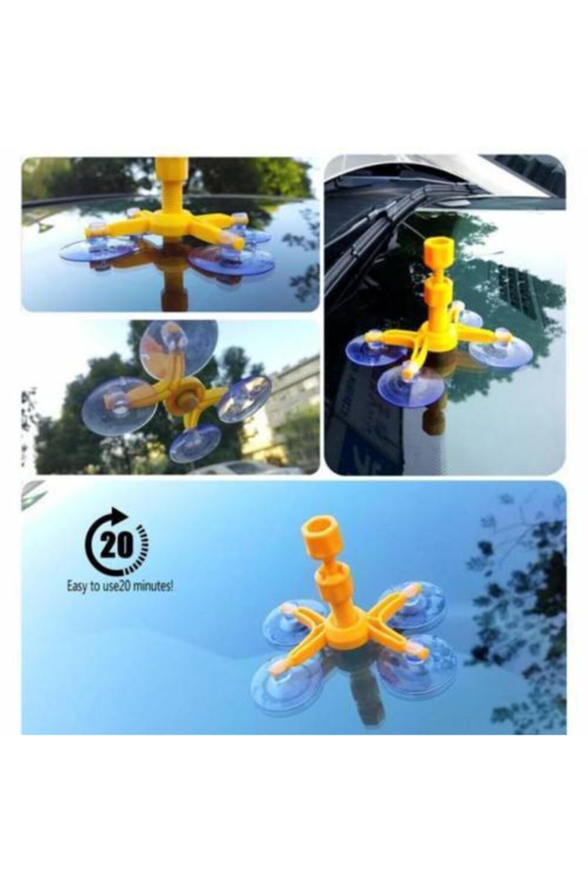 Schulzz-Schullz Auto Vehicle Windshield Stone Crack Cracked Scratch Repair Repair Set 2
