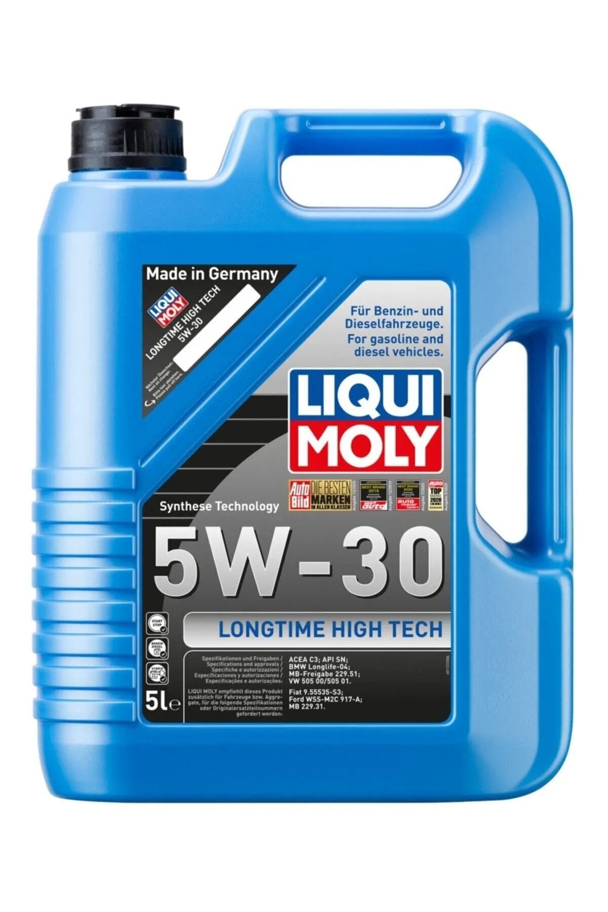 Liqui Moly Lıquı Moly Longtime High Tech 5w-30 - 5 L Motor Yağı LM9507 Üretim Yılı 2023