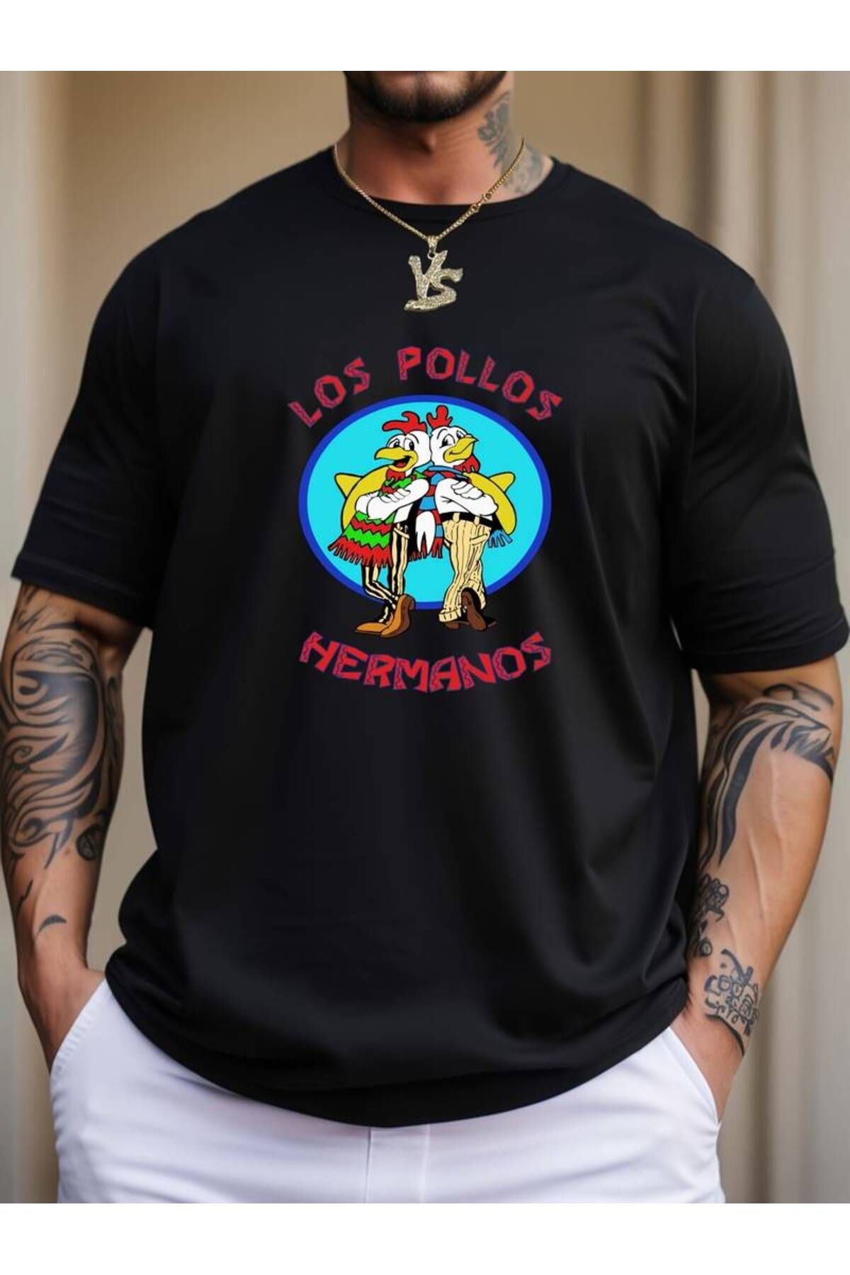 Los pollos hermanos t shirt hot sale