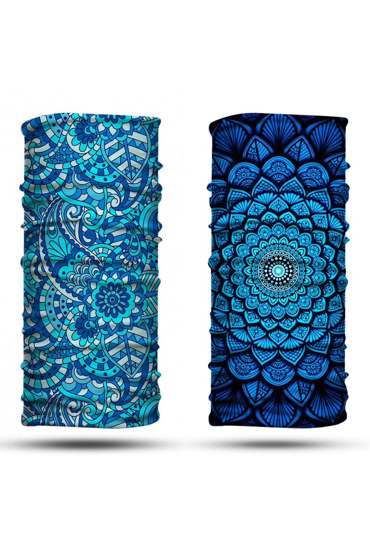 dairaksesuar 2'li Set Bandana Erkek Bandana Kadın Bandana Motosiklet Bandana Boyunluk Balaklava Outdoor