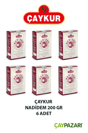 Çaykur NADİDEM MİSAFİR ÇAYI 200 GR. ( 6 ADET)