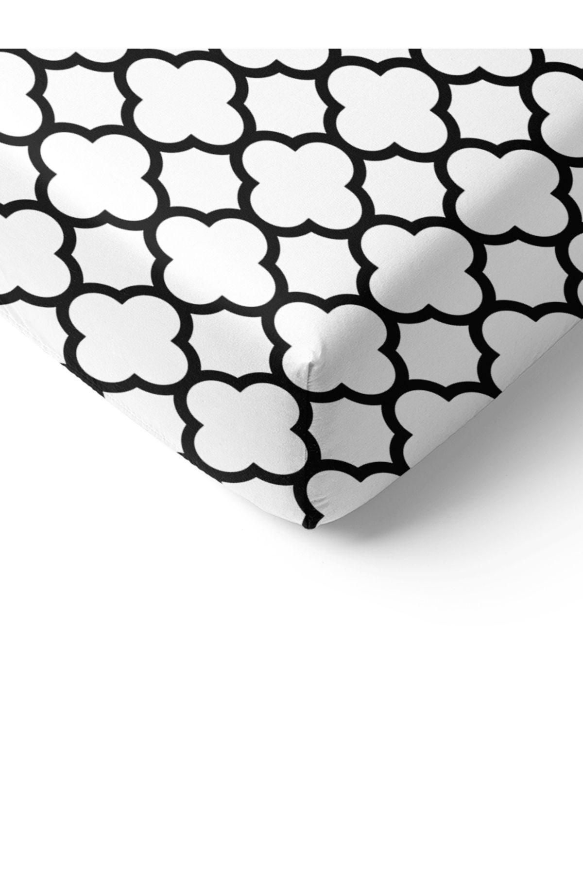 سرویس ملحفه یک نفره  سفید Evmila | 78277 اورجینال - تصویر 2