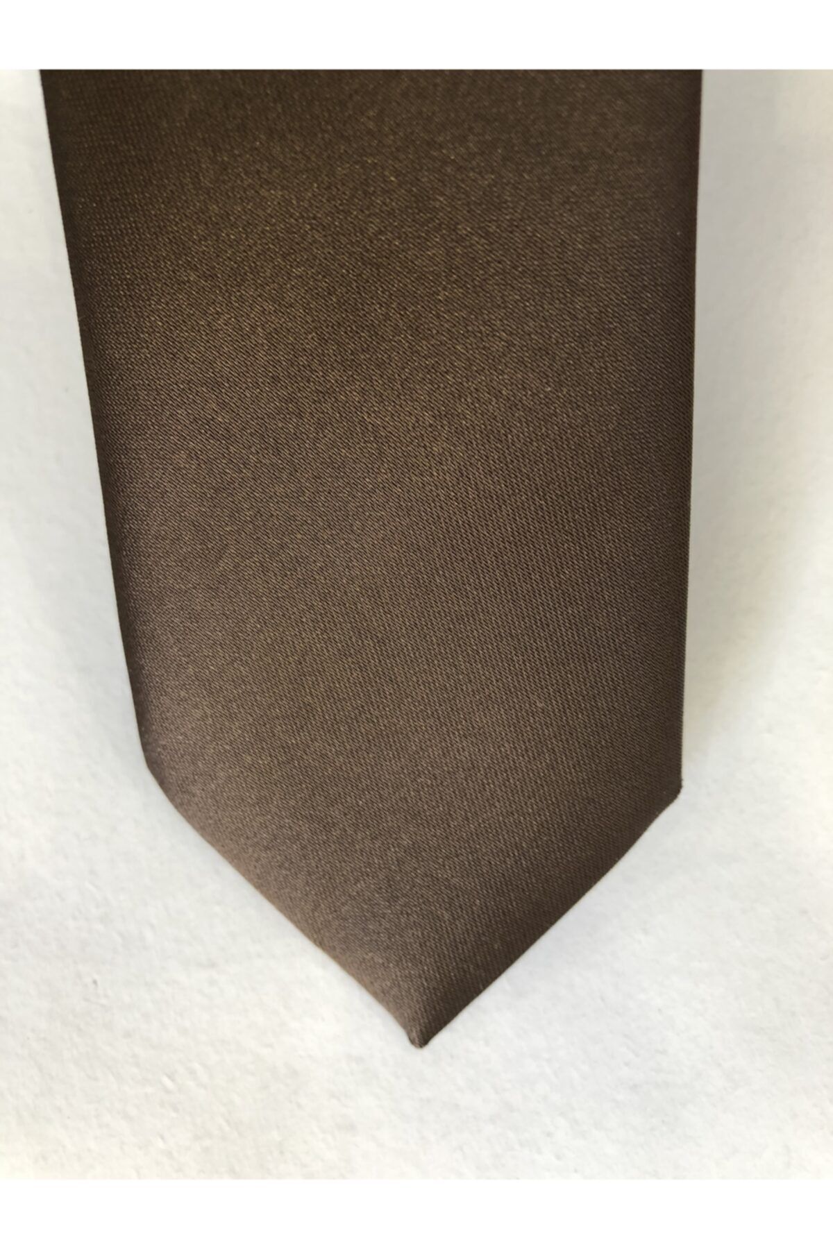 کراوات مردانه قهوه ای CRWAT ® | KRVAT1912.73 اورجینال - تصویر 2