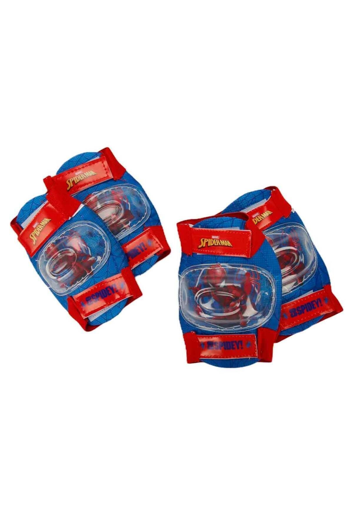 اسکیت کودک مردانه و زنانه 3+ AGE SPIDERMAN 4 چرخ مجموعه ای تک ردیف سفید Genel Markalar