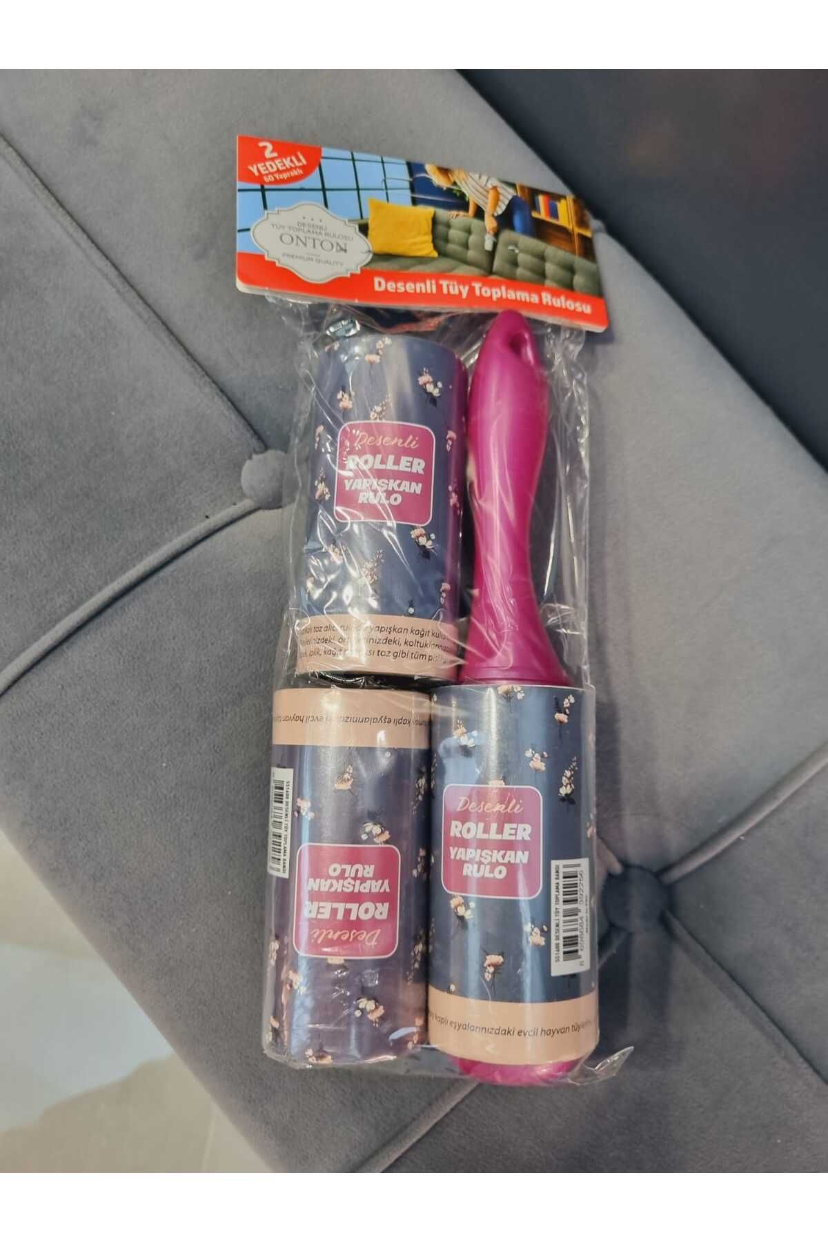 Lider MAGNESİA-60 Sheets Patterned Feather Collection Roll with 2 Refills 6