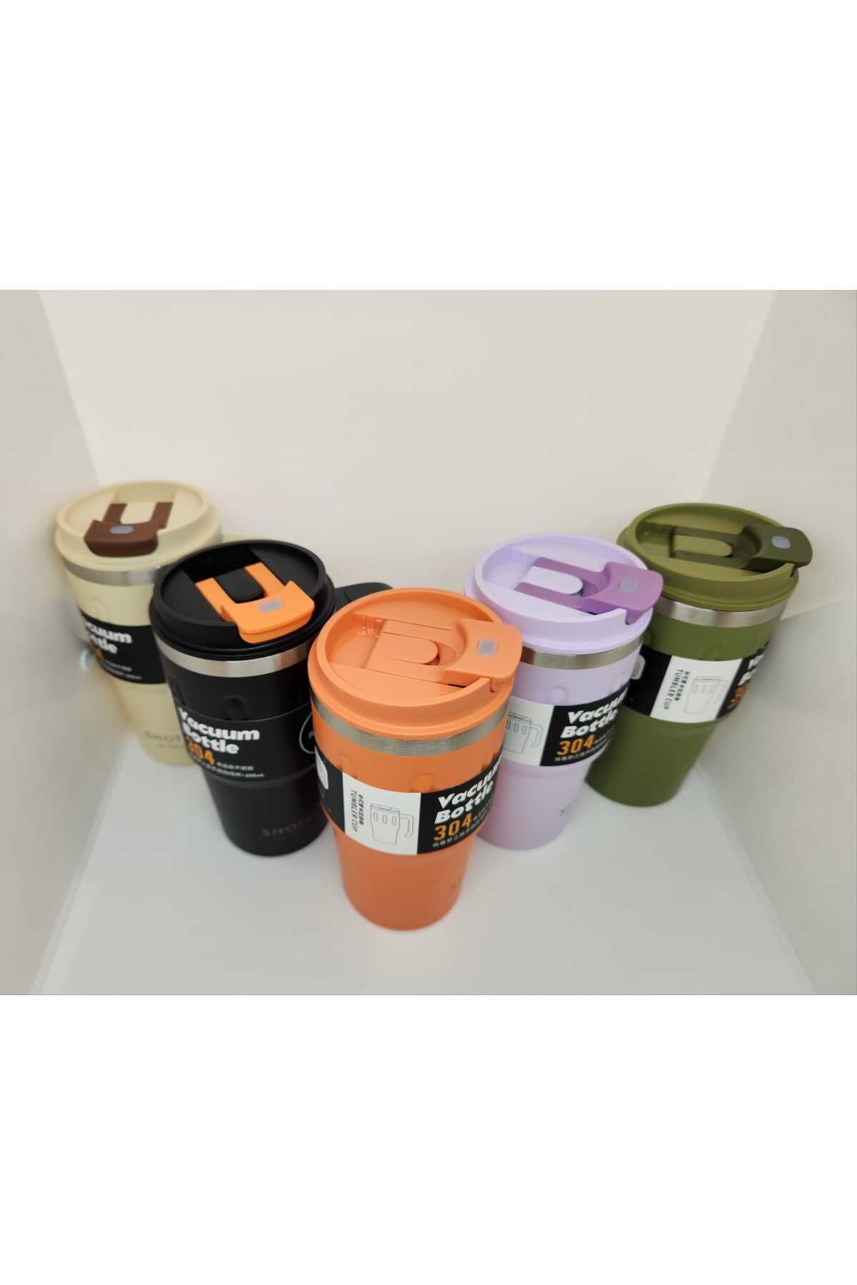 Shotay-ST-8169 Model 680ml Handle Mug - Use Thermos Cup Cream with Straw and No Straw 7