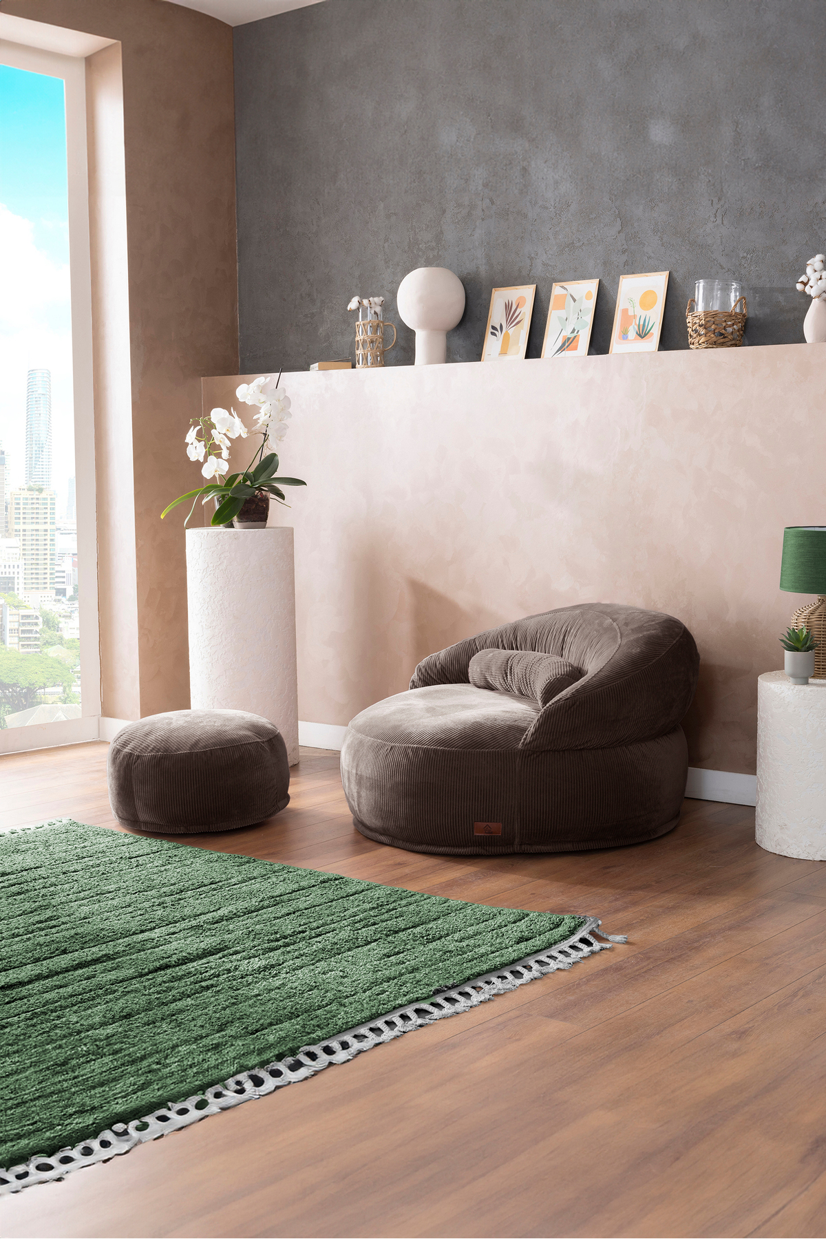 New Legom Pouf Seat & Armchair & Chaise Lounge Washable