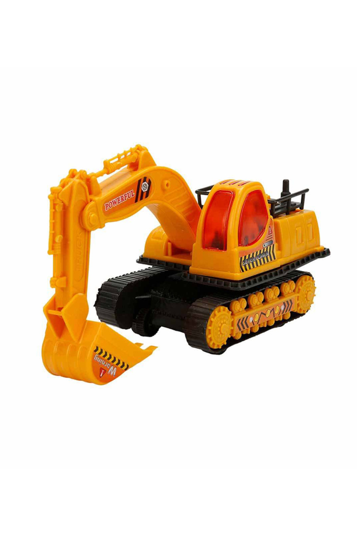 Excavator in Vacuum Box