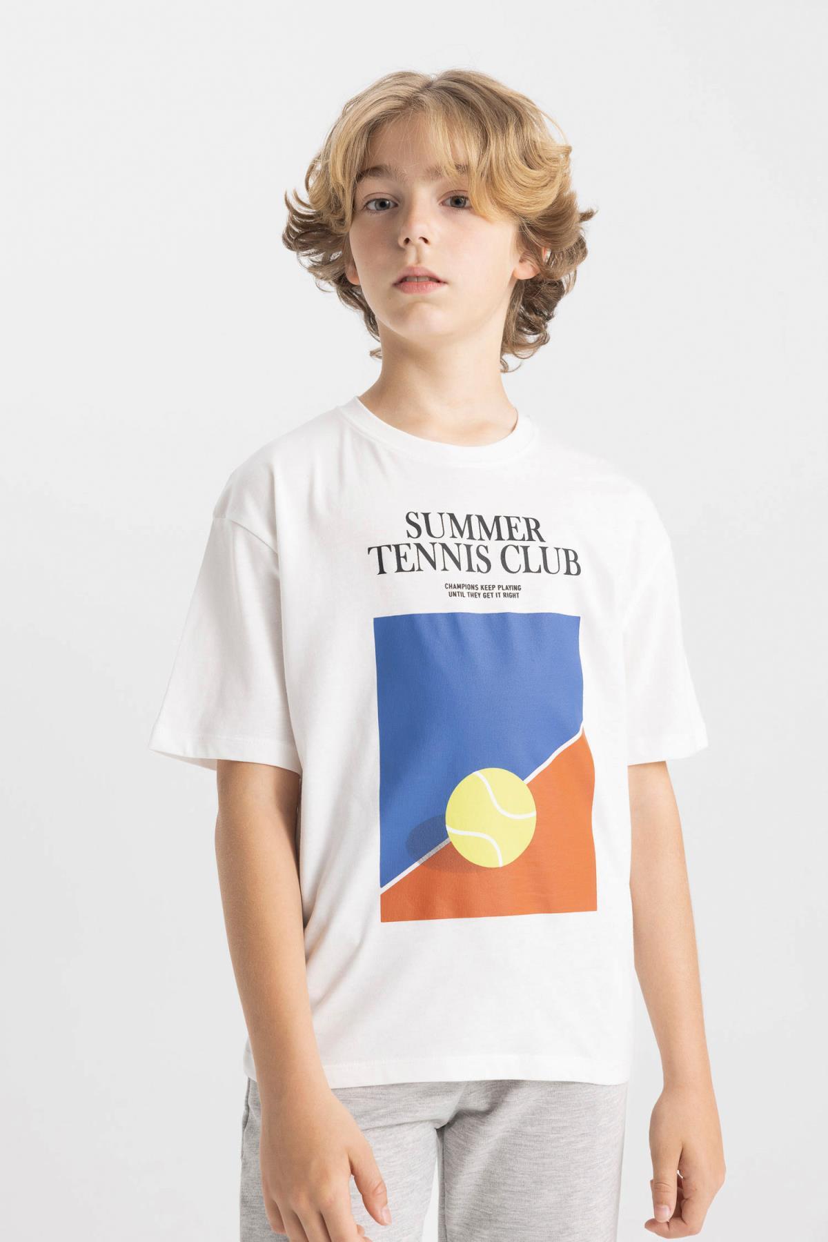 تی شرت پسرانه دفاکتو | C4901A824HS Defacto - Image 4