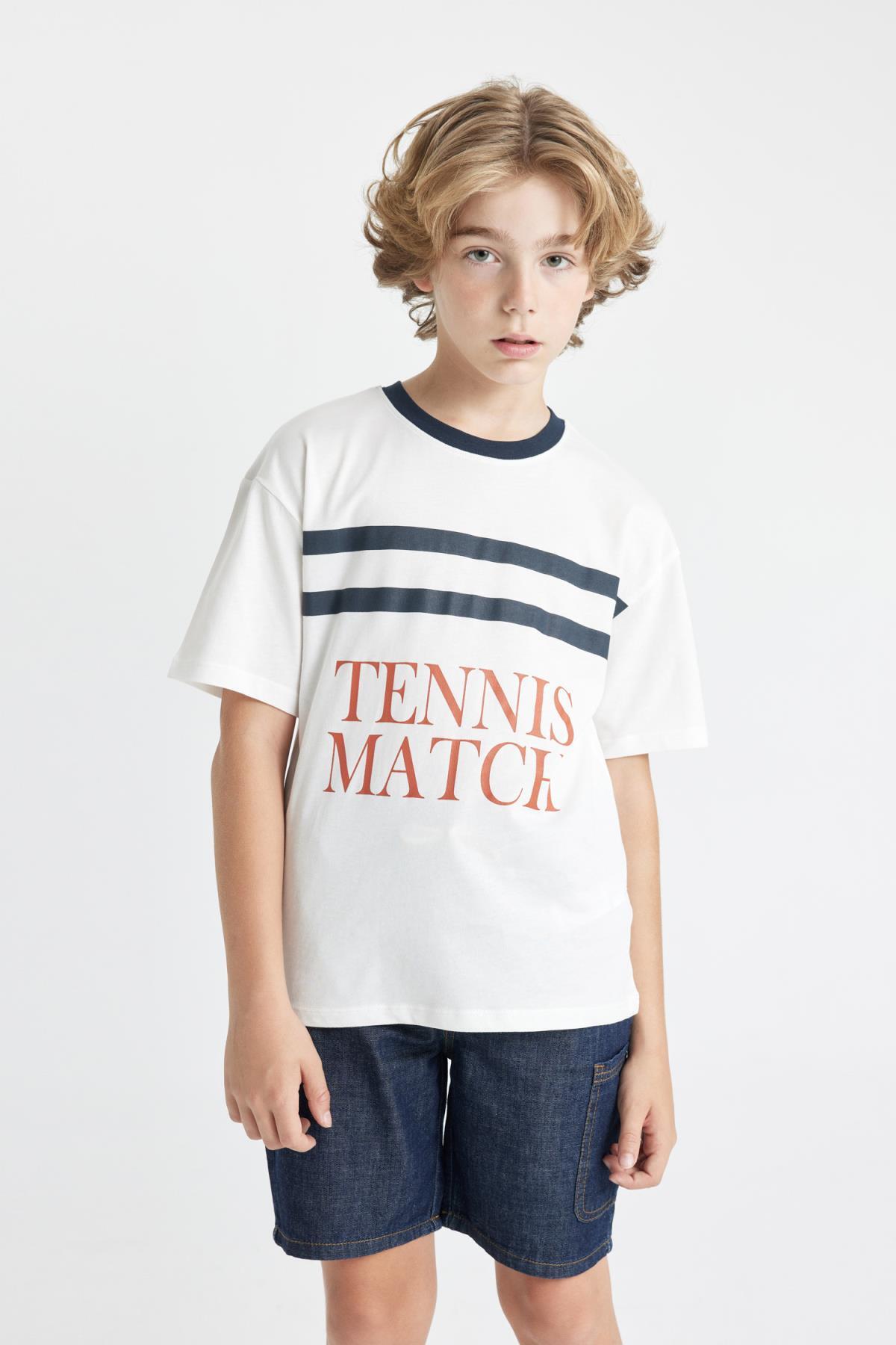 تی شرت پسرانه دفاکتو | C4904A824HS Defacto - Image 3