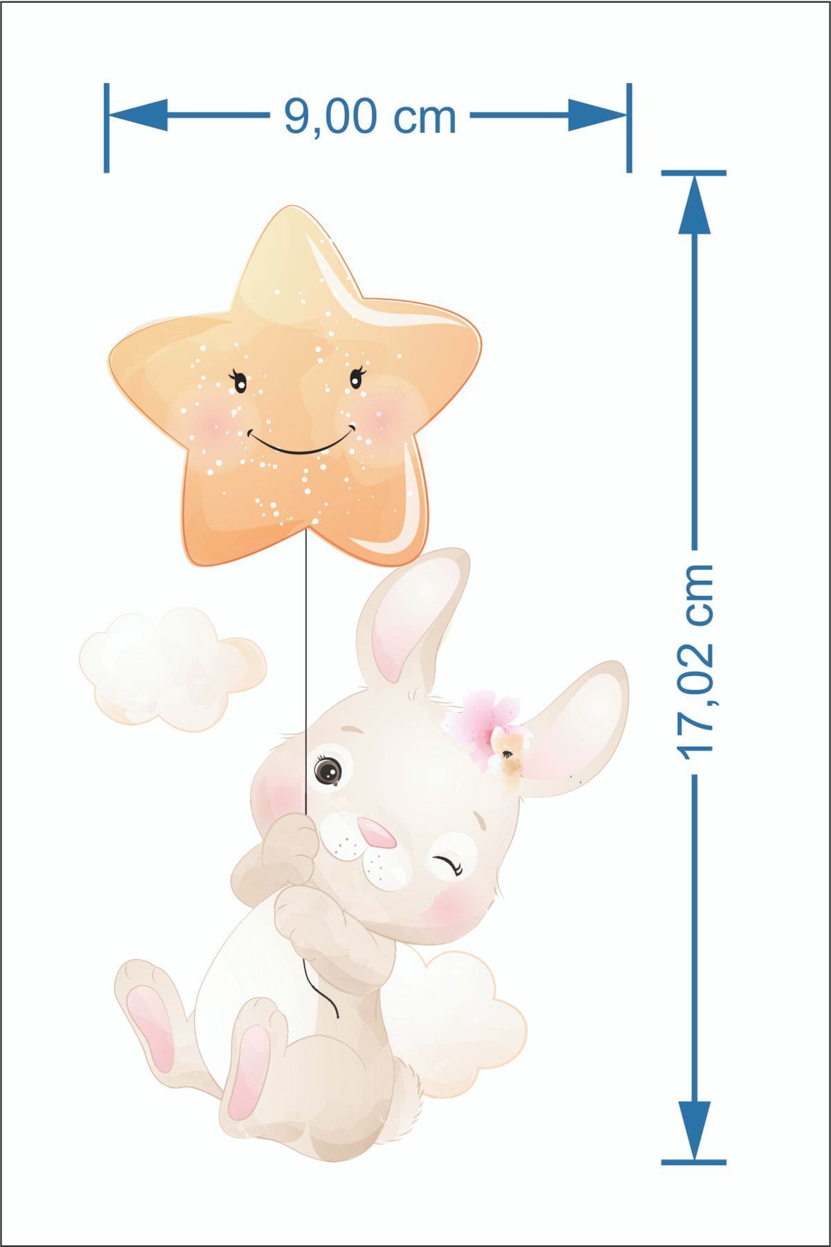 Kt Grup Balon Ve Tavşan Priz Sticker fotoğrafı 3 (önizleme)