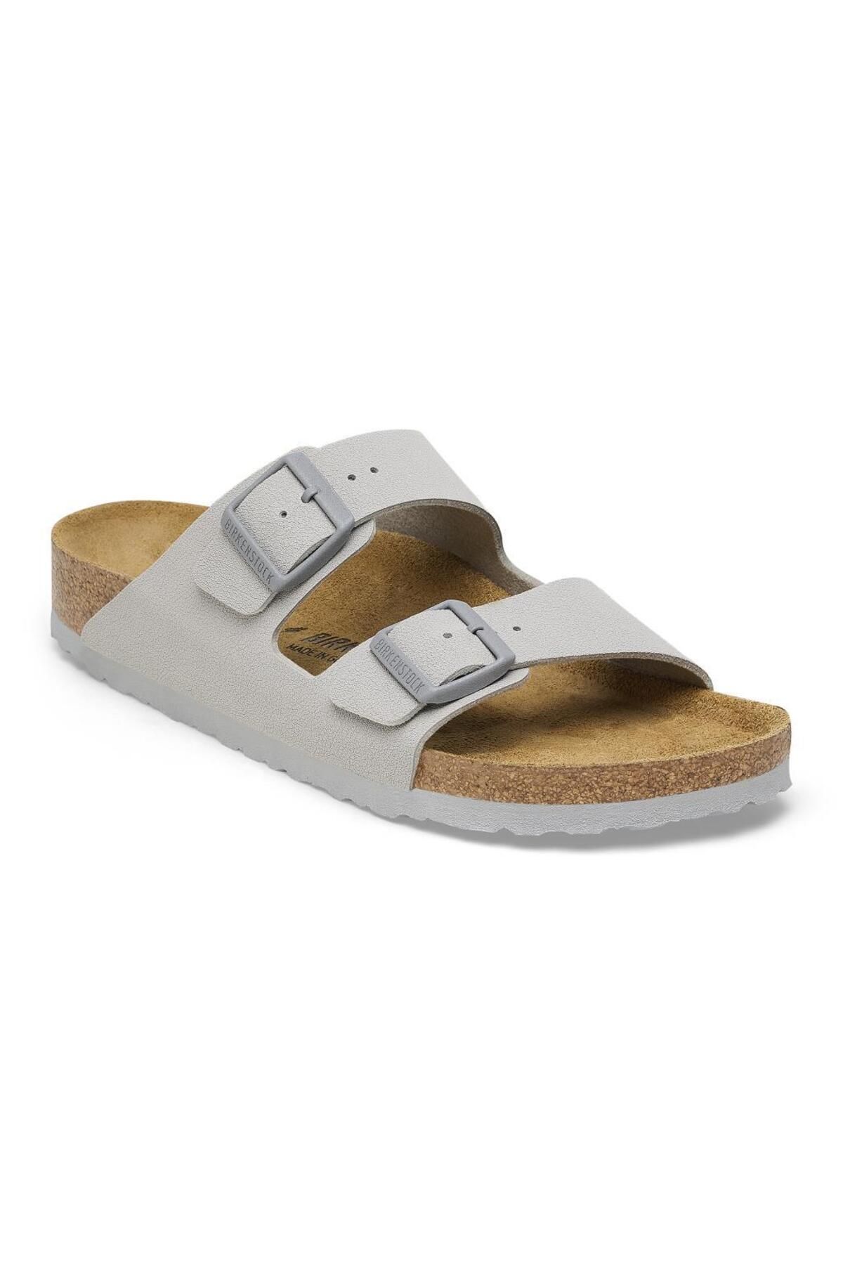 Мужские тапочки Birkenstock 1027696 Arizona BF Stone Coin ZNNPBC2844