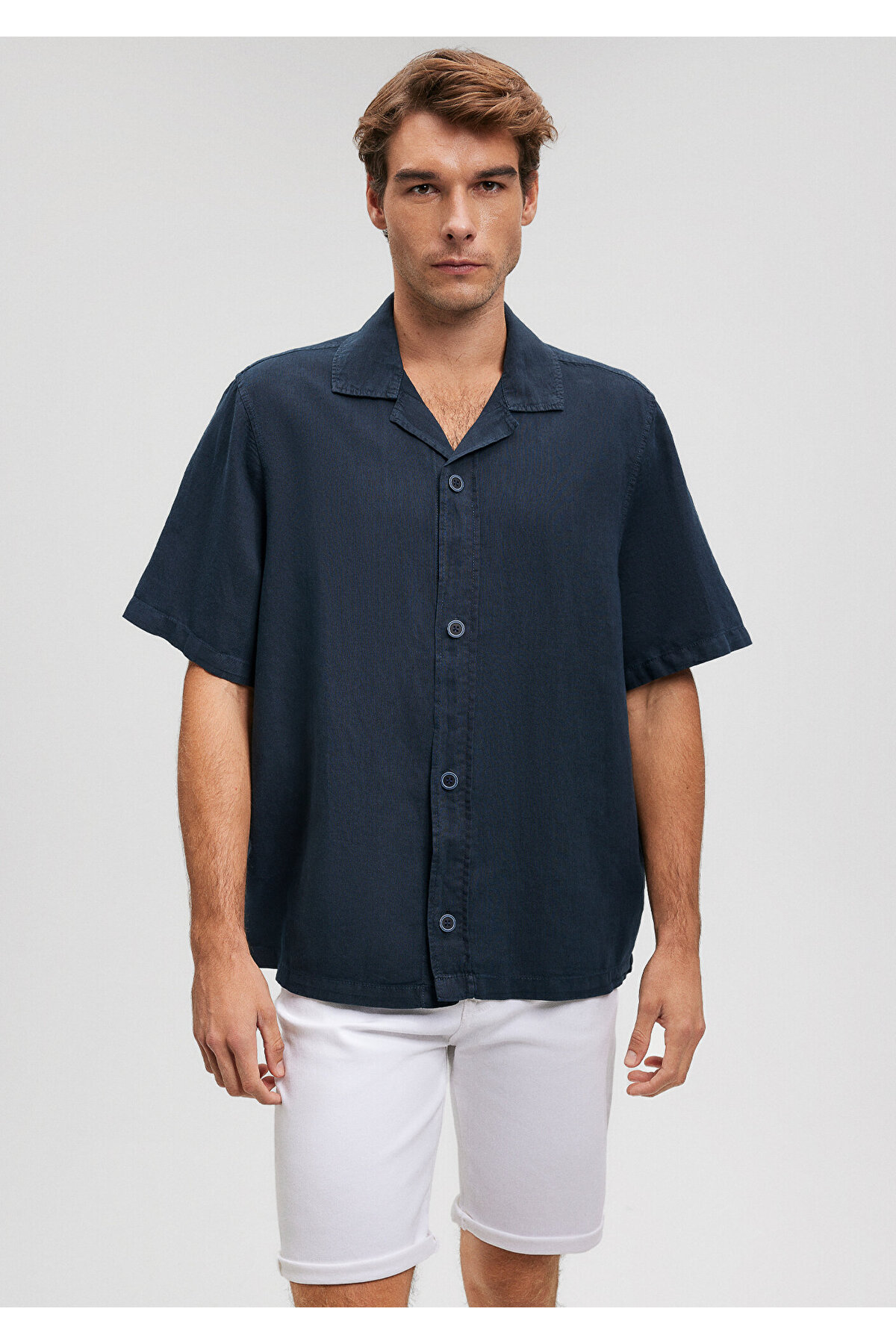 پیراهن مردانه ماوی | 210885 Mavi - Image 3