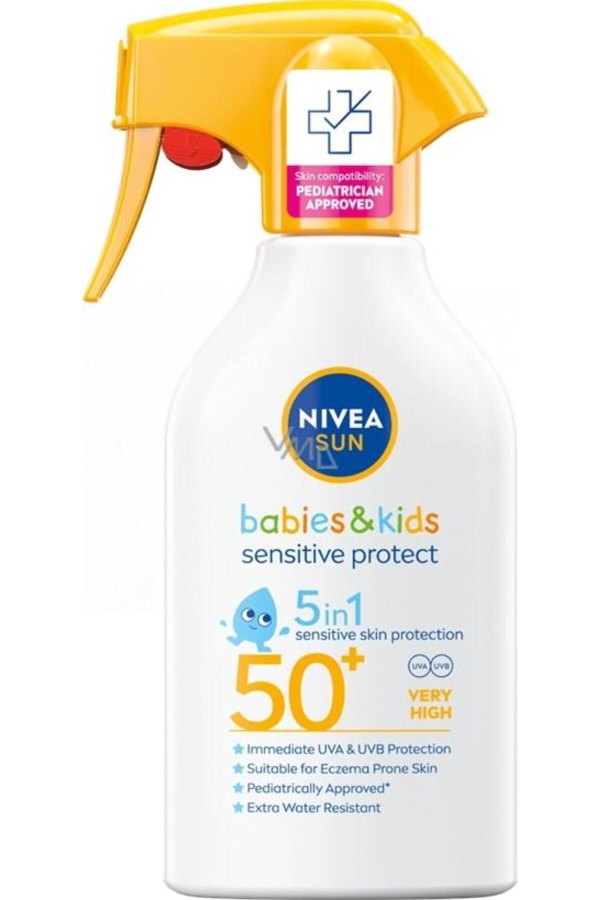 NIVEA Baby Bebek Ve Çocuklar Için Güneş Spreyi Spf50 270ml 98327