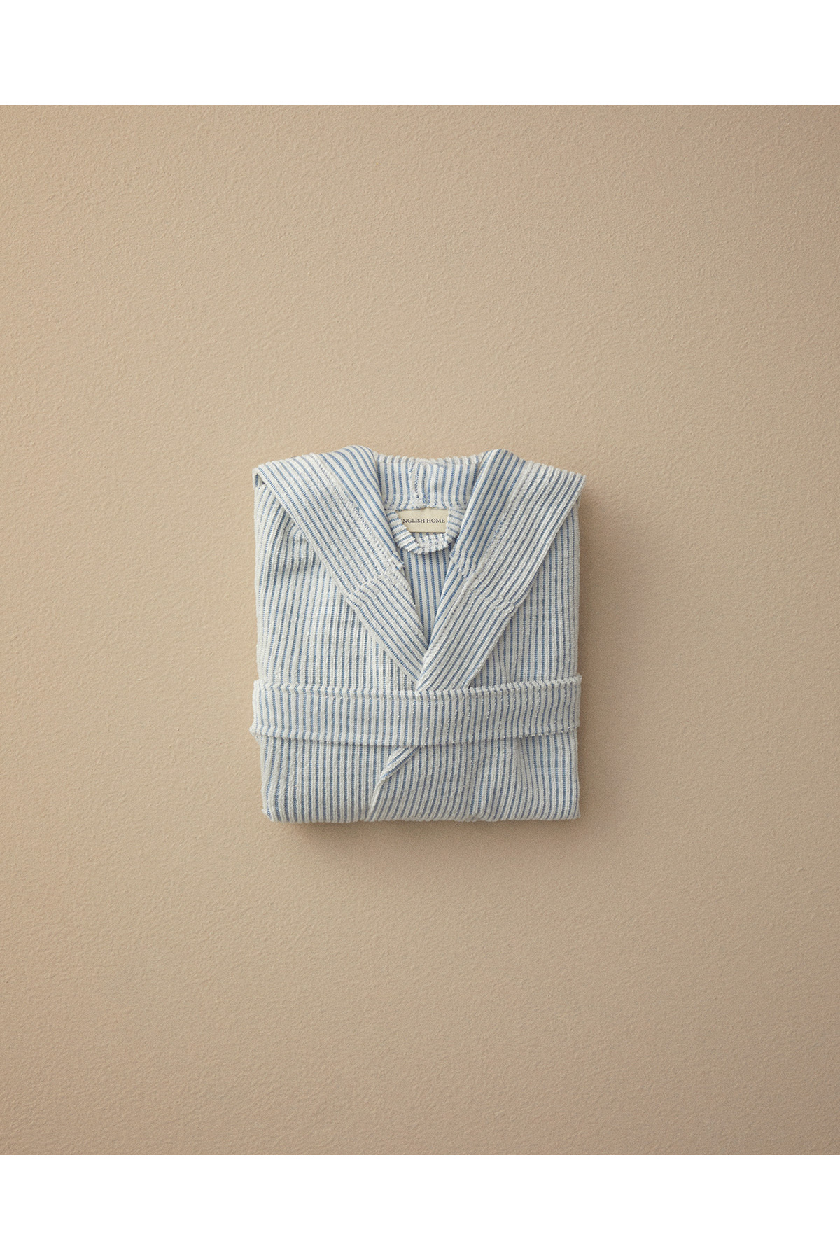 English Home %100 Pamuklu Çocuk Bornoz Mavi fotoğrafı 2 (önizleme)