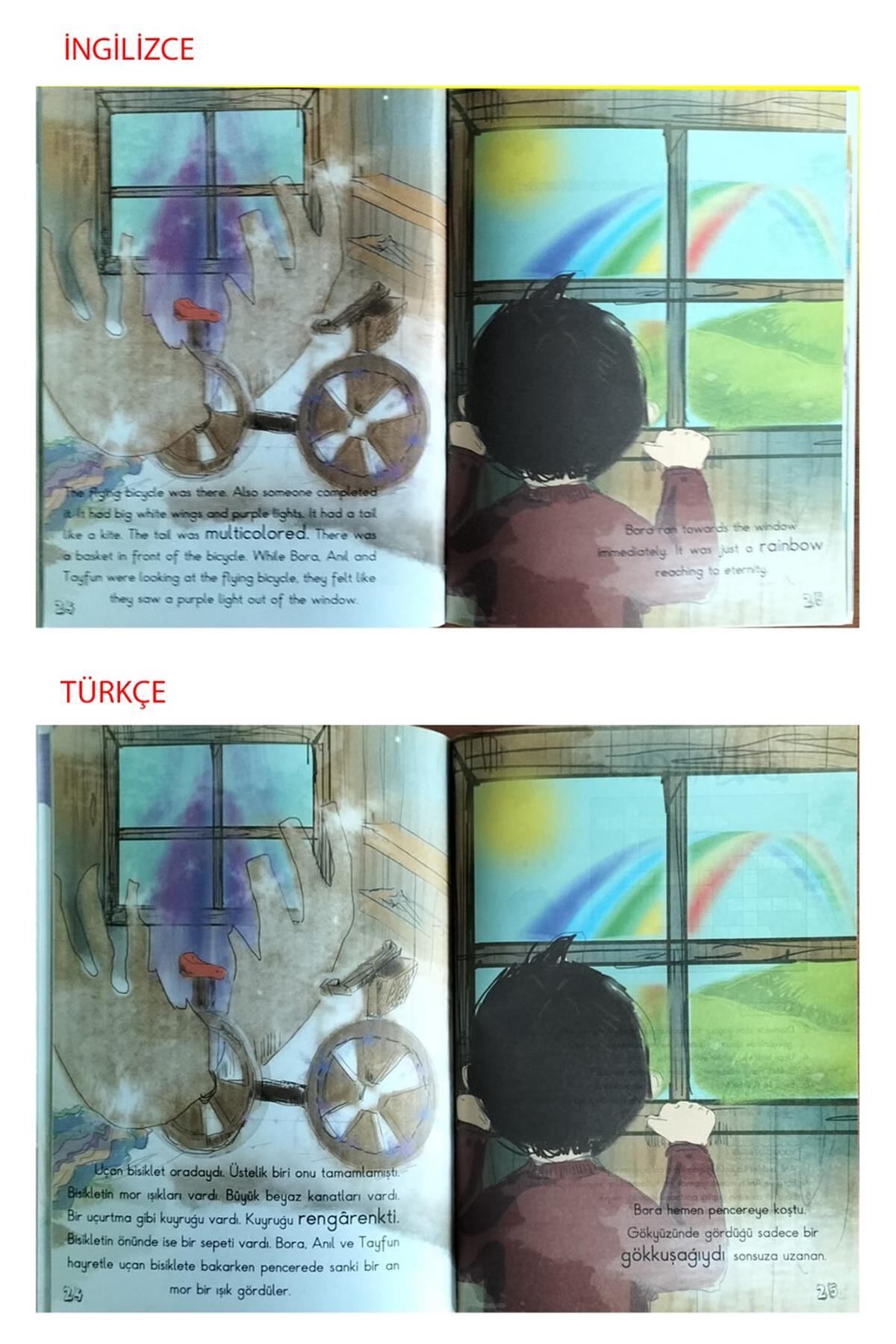 Harika Kitap Ingilizce'yi Kolay Öğreten Türkçe - Ingilizce hikaye Seti 3 Kitap etkinlikli fotoğrafı 4 (önizleme)
