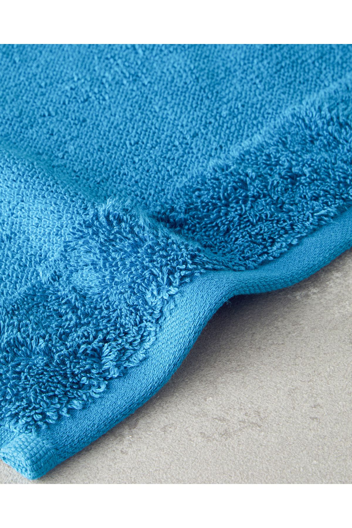 English Home-Prosop de mână din bumbac Velvet Touch Albastru 2