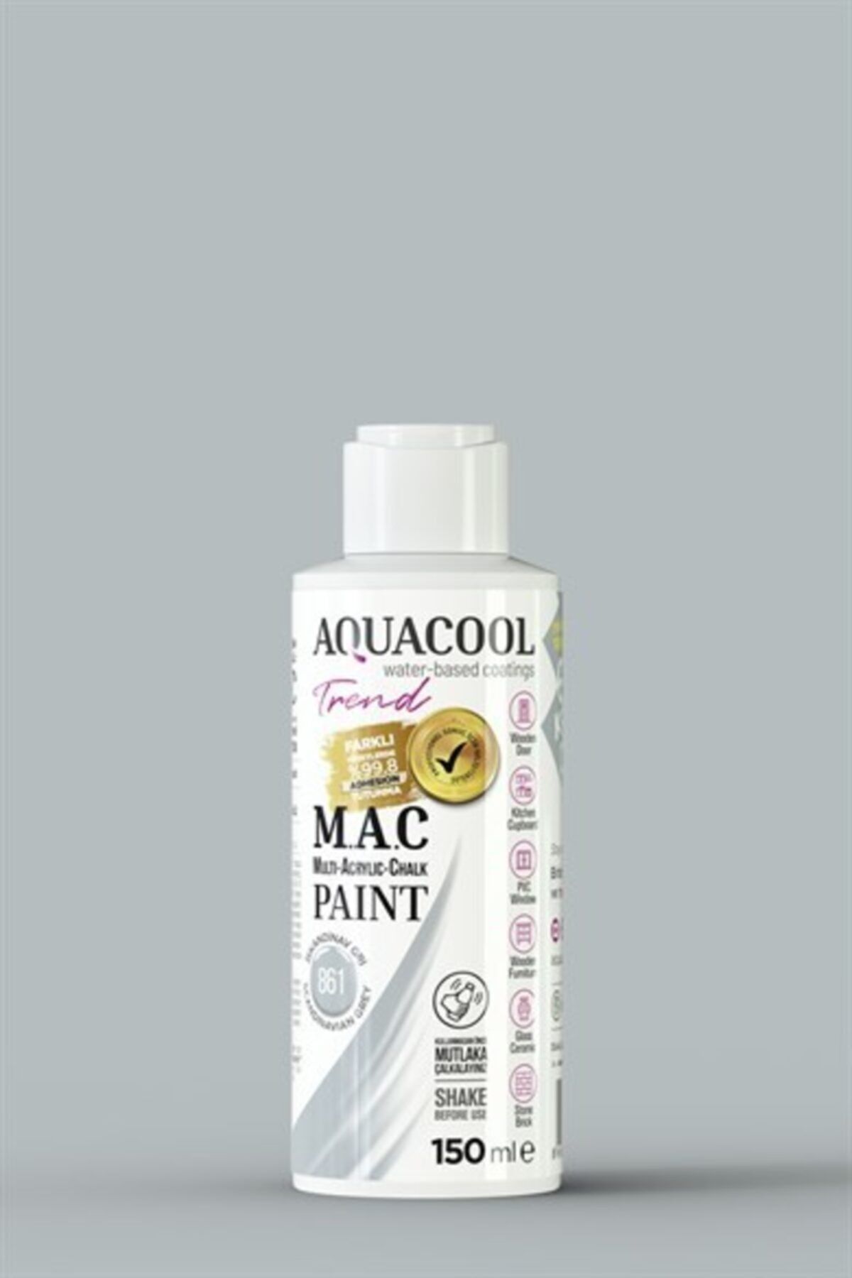 Water Based Hybrid Conversion Paint 861 Scandinavian Grey 150ml