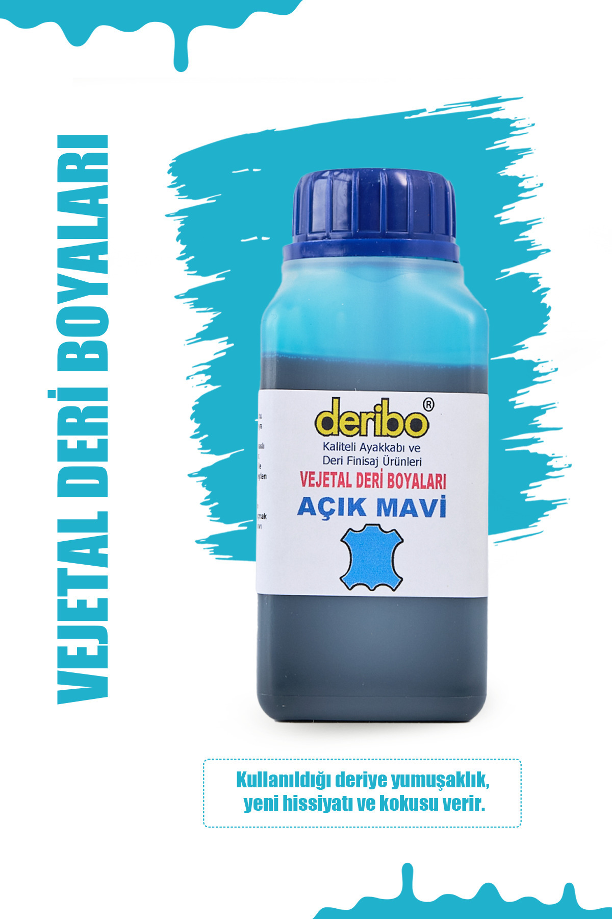 Vegetal Vaketa Leather Dye. 200ml