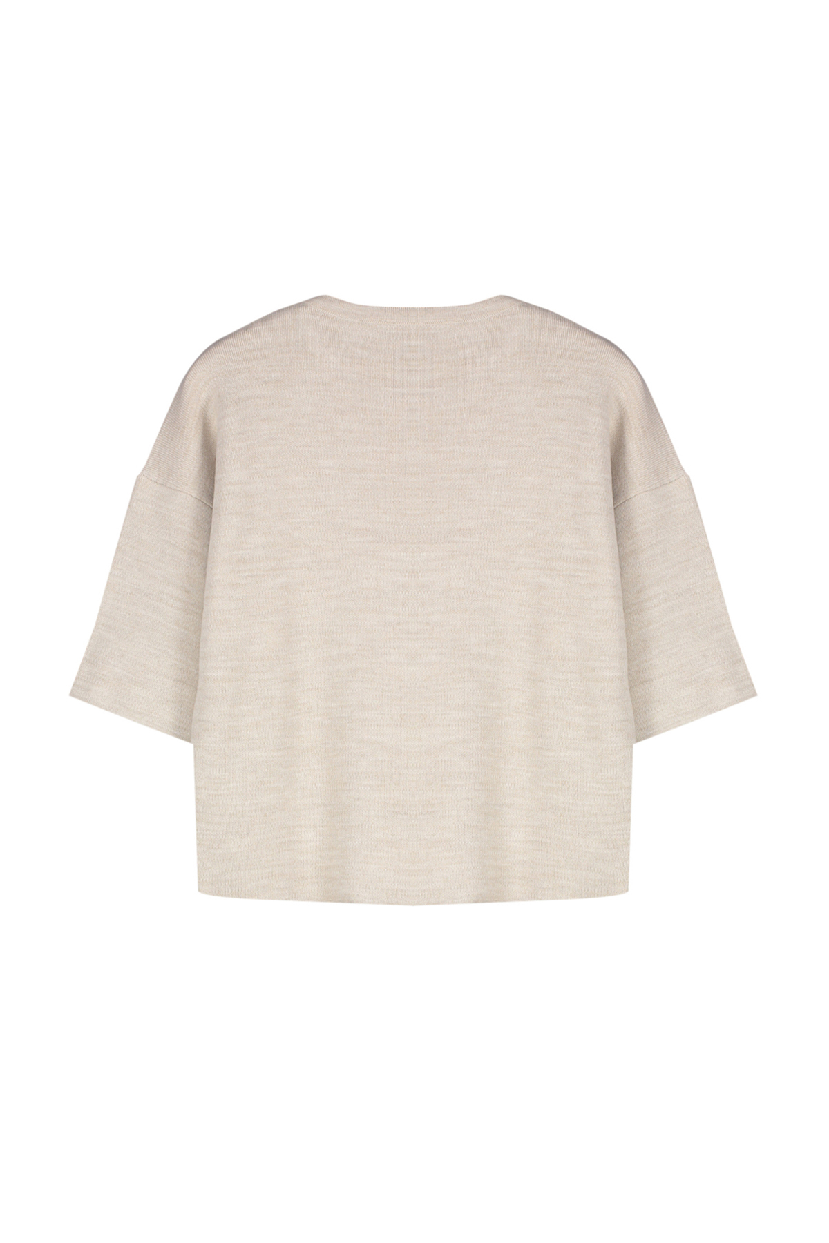 Trendyolmilla  Bej Cep Detaylı Triko Kazak TWOAW25KZ00064 - Görsel 7