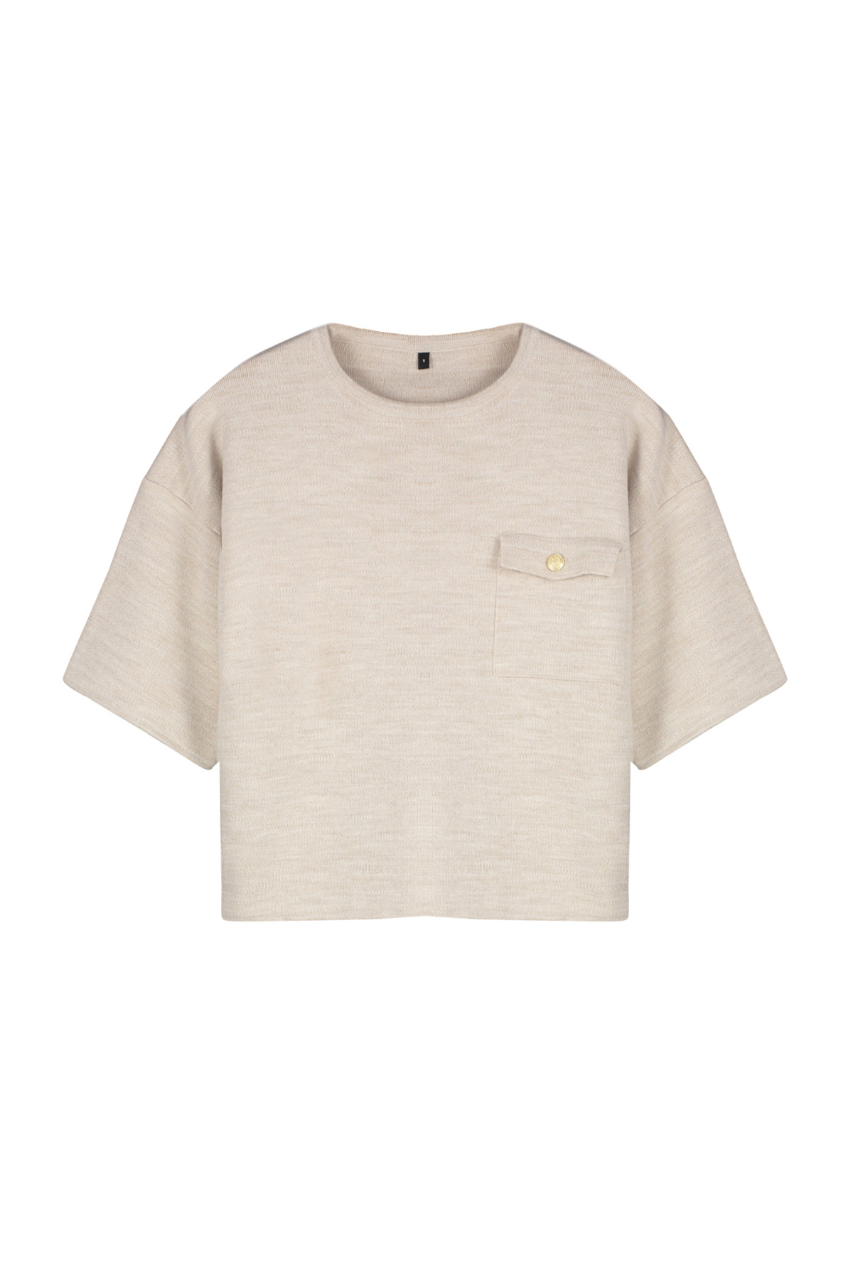 Trendyolmilla  Bej Cep Detaylı Triko Kazak TWOAW25KZ00064 - Görsel 6