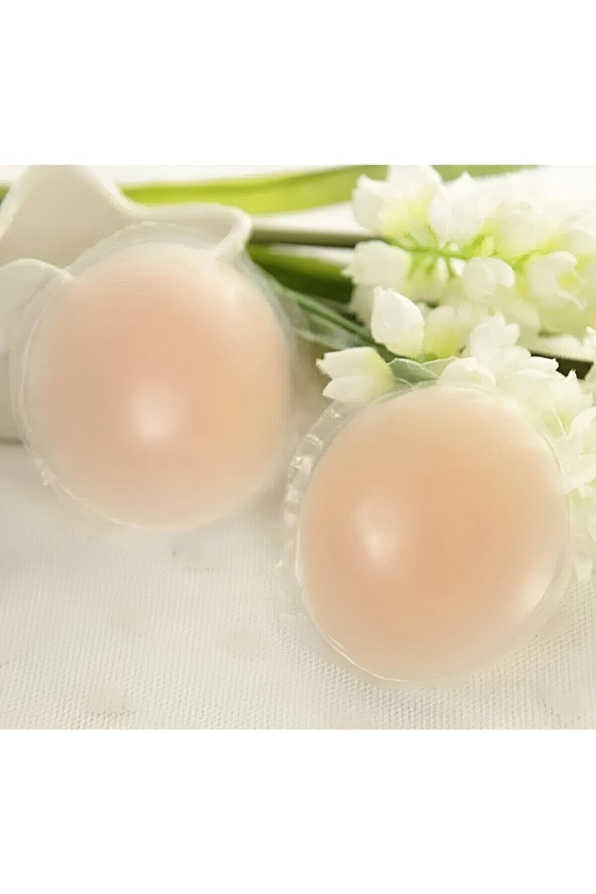 Vi Caro Çiçek Desenli 6 Adet (3ÇİFT) Silikon Göğüs Ucu Kapatıcı Kadın Meme Ucu Iç Giyim Kapatıcı Uç Bandı