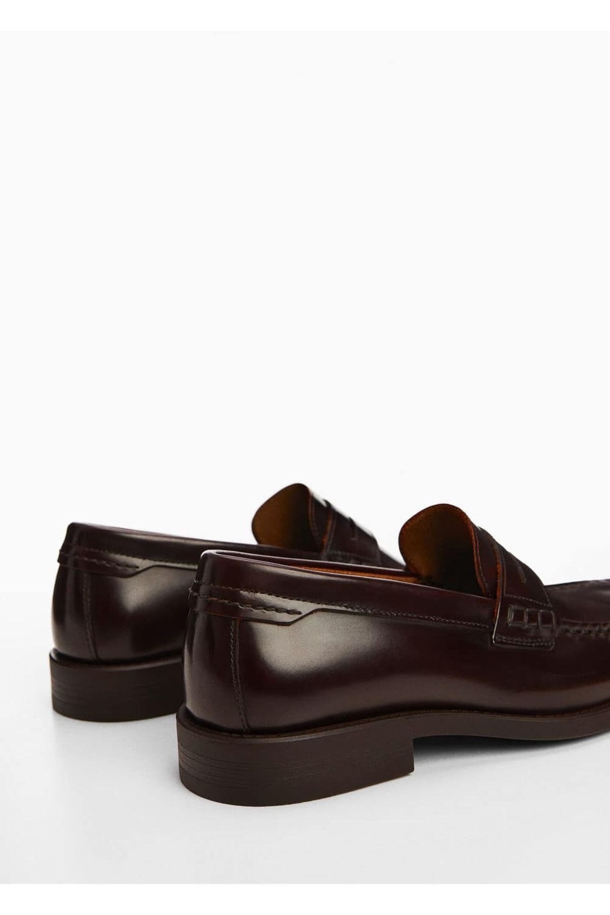 MANGO Man-Kožené mokasíny Penny 5