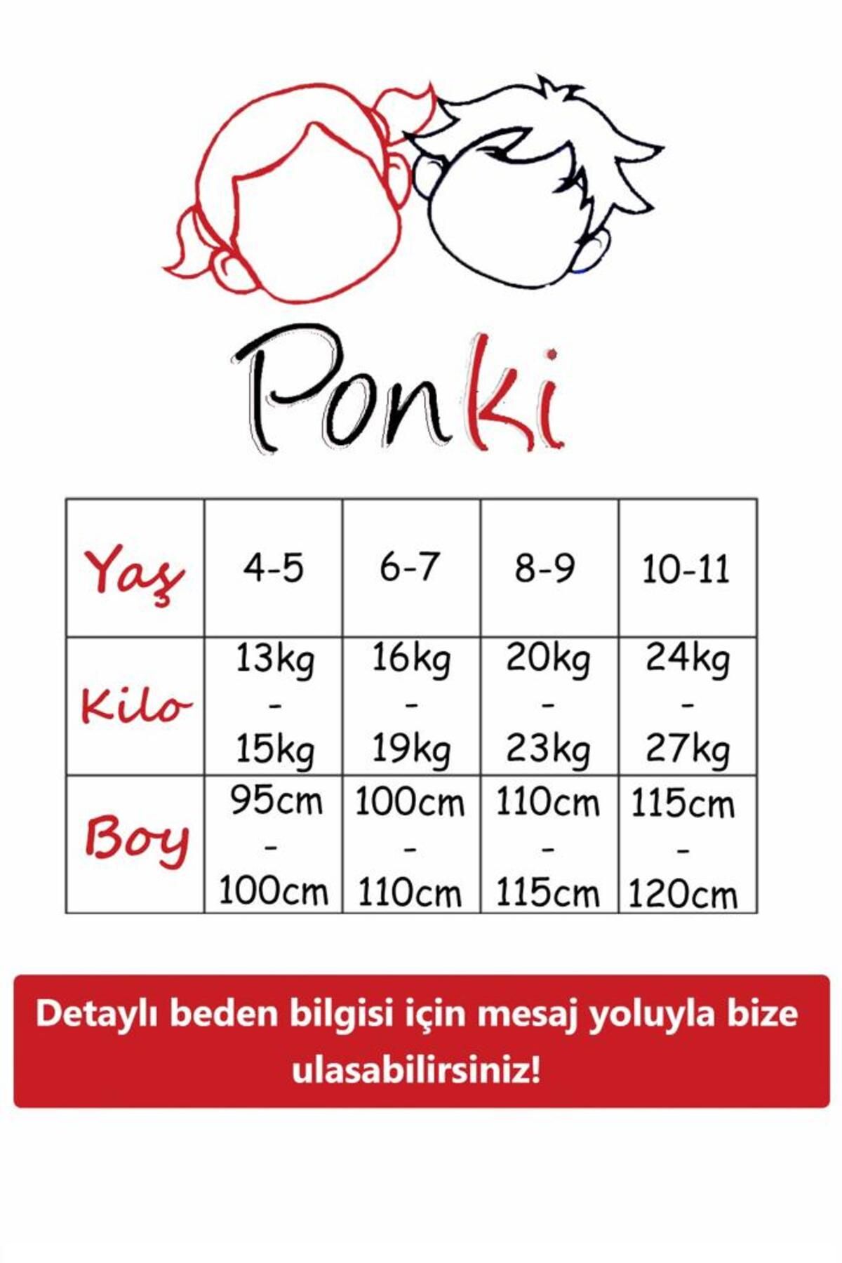 Ponki-Set de pijamale din catifea pentru copii 2